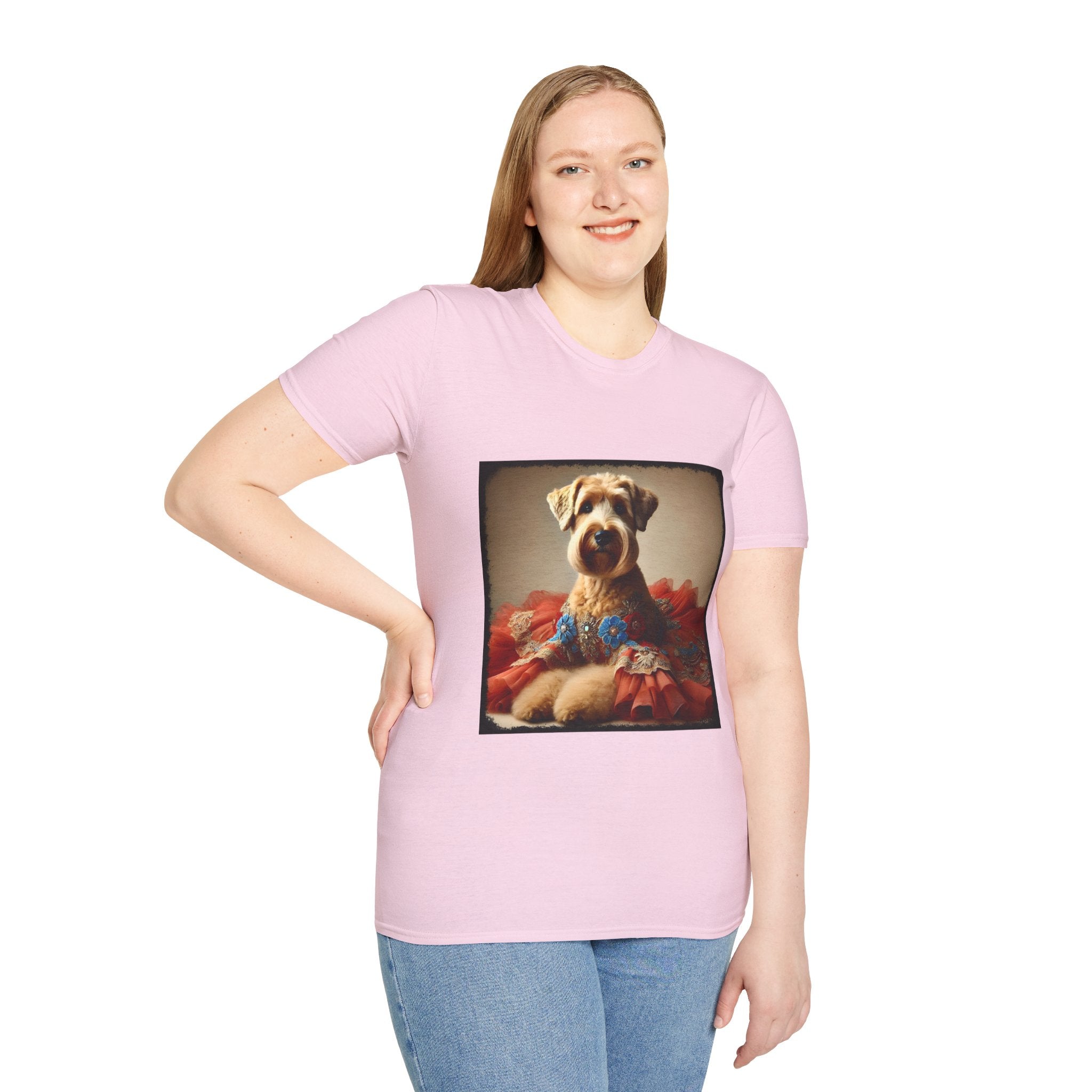 Wheaten Terrier Glitzy Gal | Unisex Dog T-Shirt