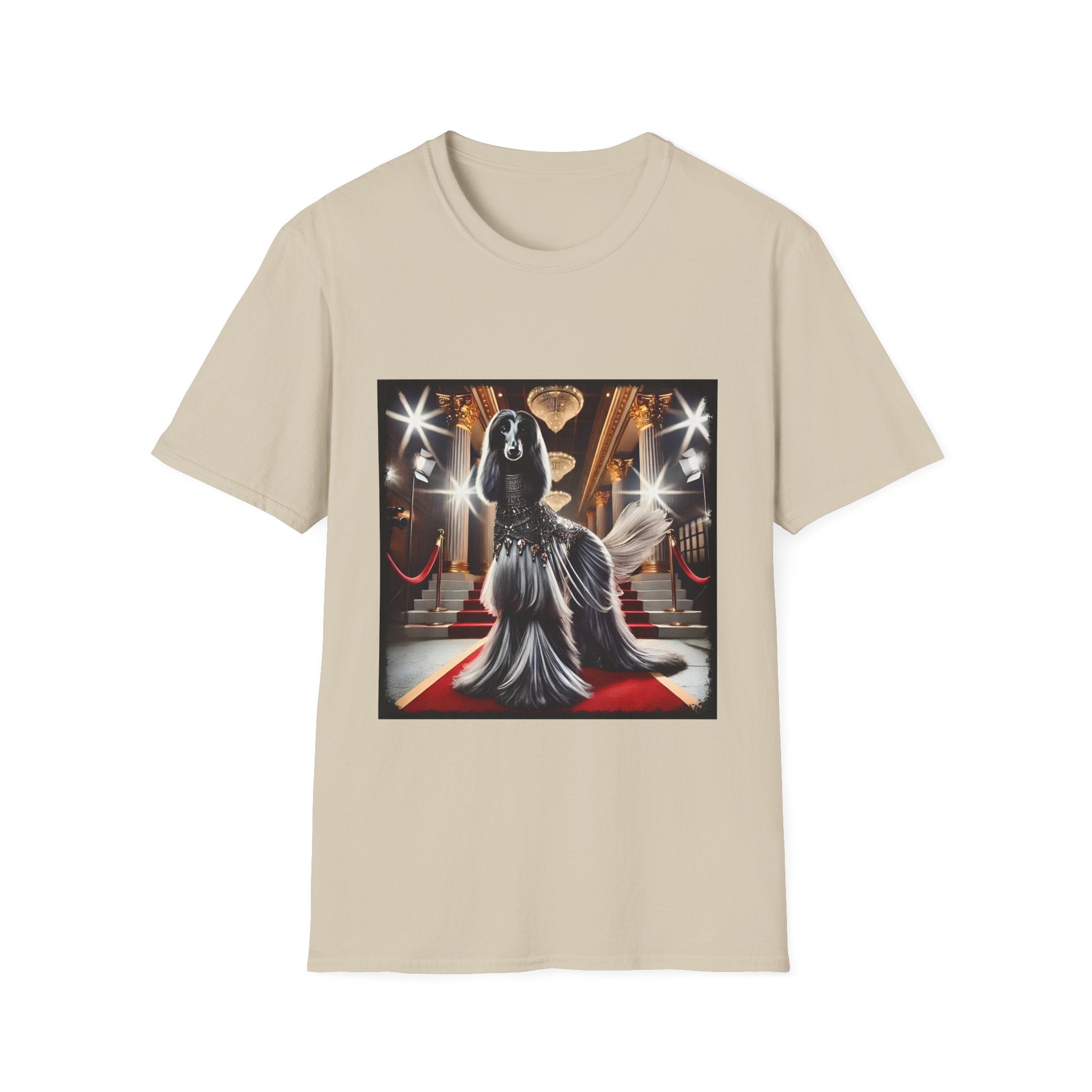 Afghan Hound Dazzling Diva | Unisex Dog T-Shirt