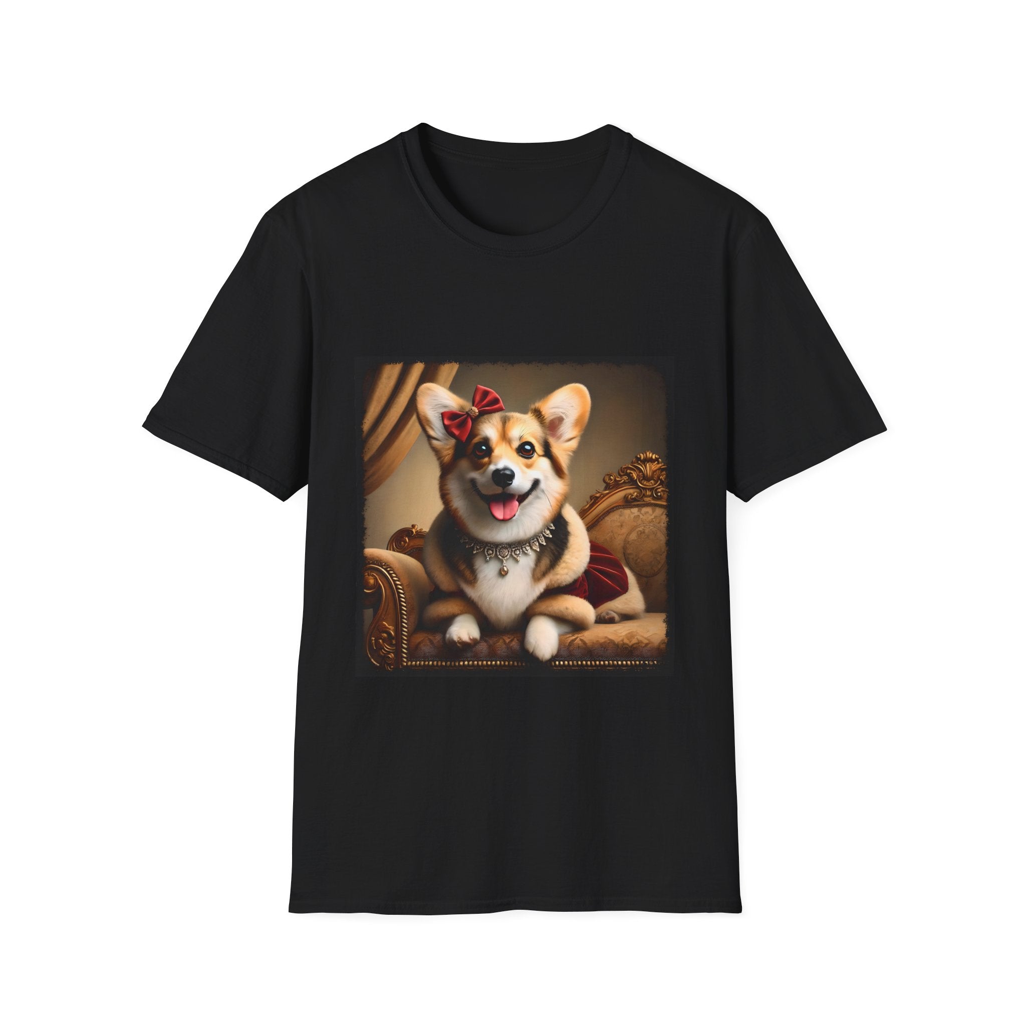 Pembroke Welsh Corgi Red Velvet Princess | Unisex Dog T-Shirt