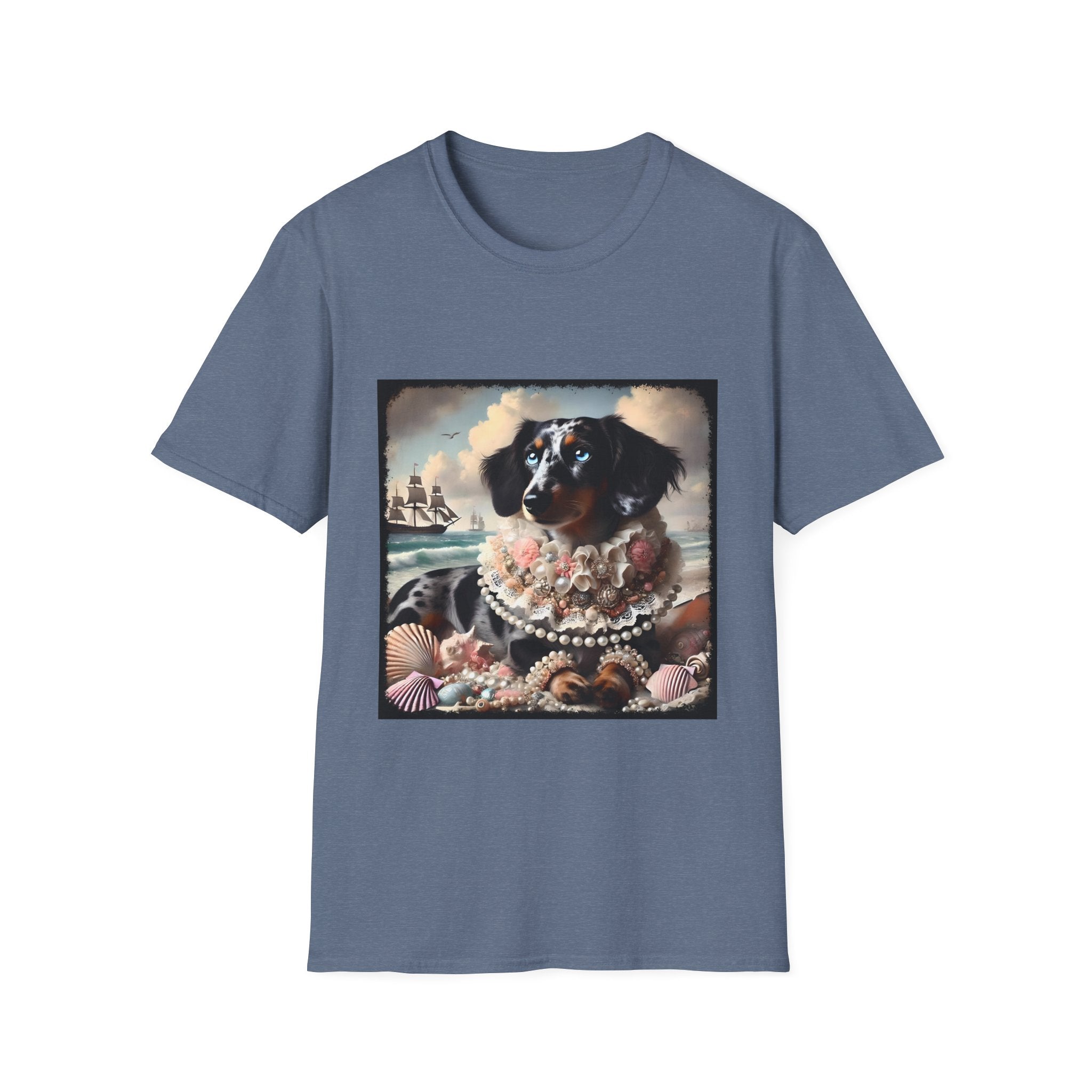 Dachshund Beach Beauty | Unisex Dog T-Shirt