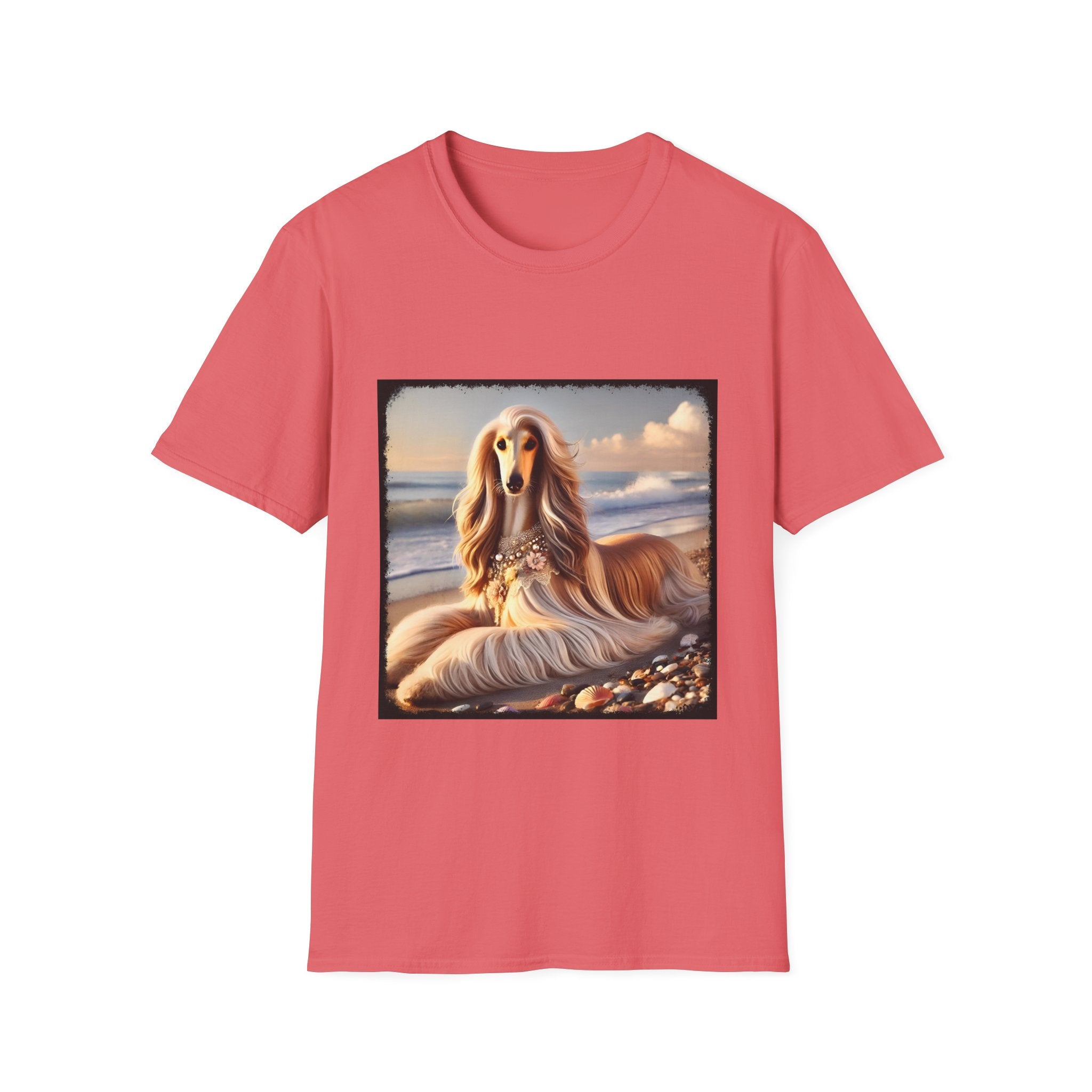 Afghan Hound Seashell Sweetie | Unisex Dog T-Shirt