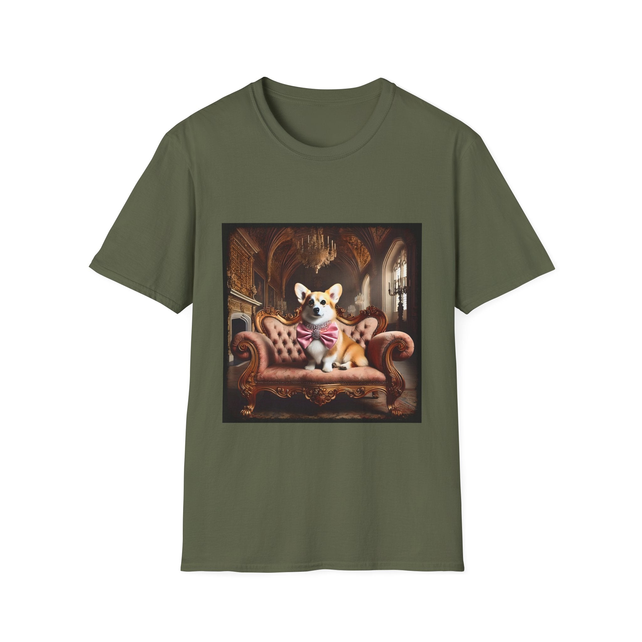 Pembroke Welsh Corgi Pink Princess | Unisex Dog T-Shirt