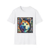 Akita Relaxed Swirl | Unisex Dog T-Shirt