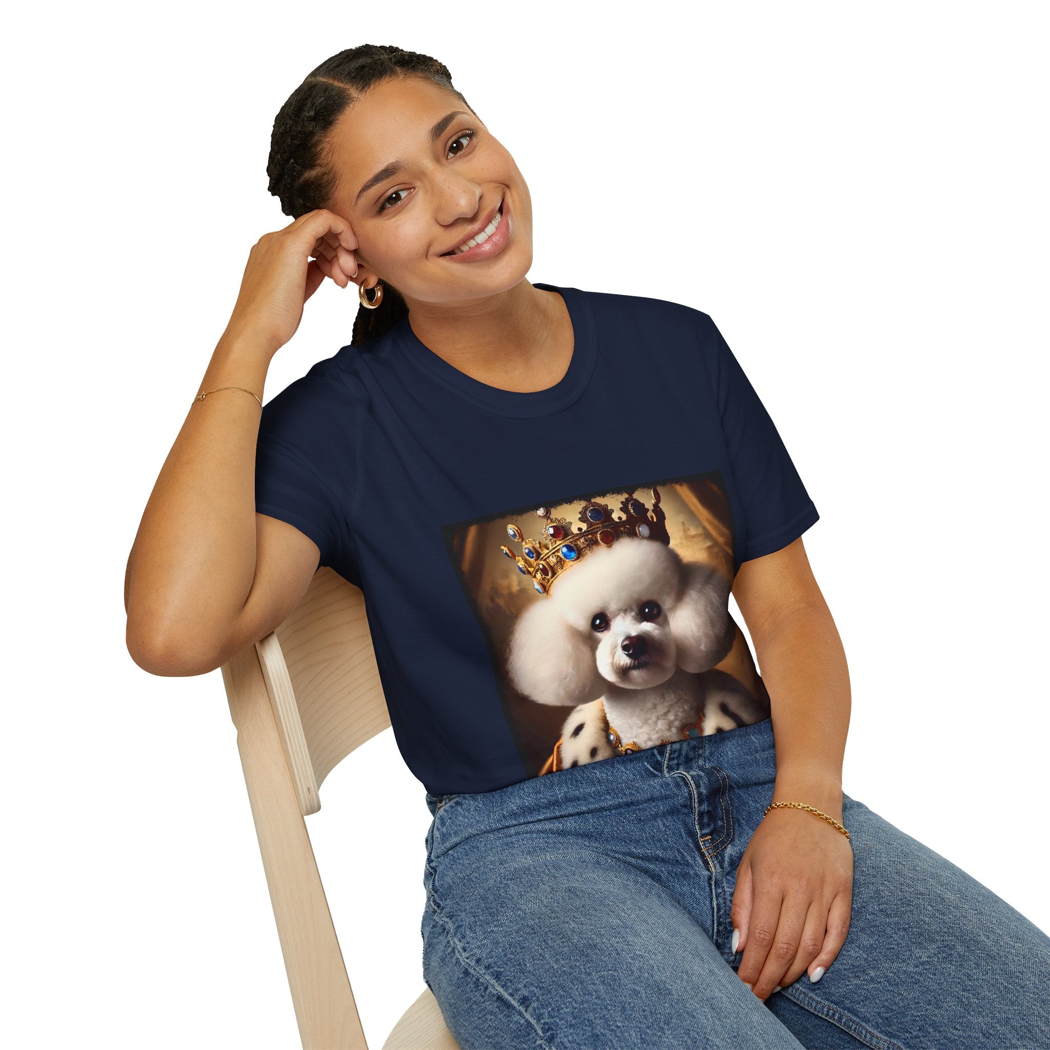 Poodle Mighty Monarch | Unisex Dog T-Shirt