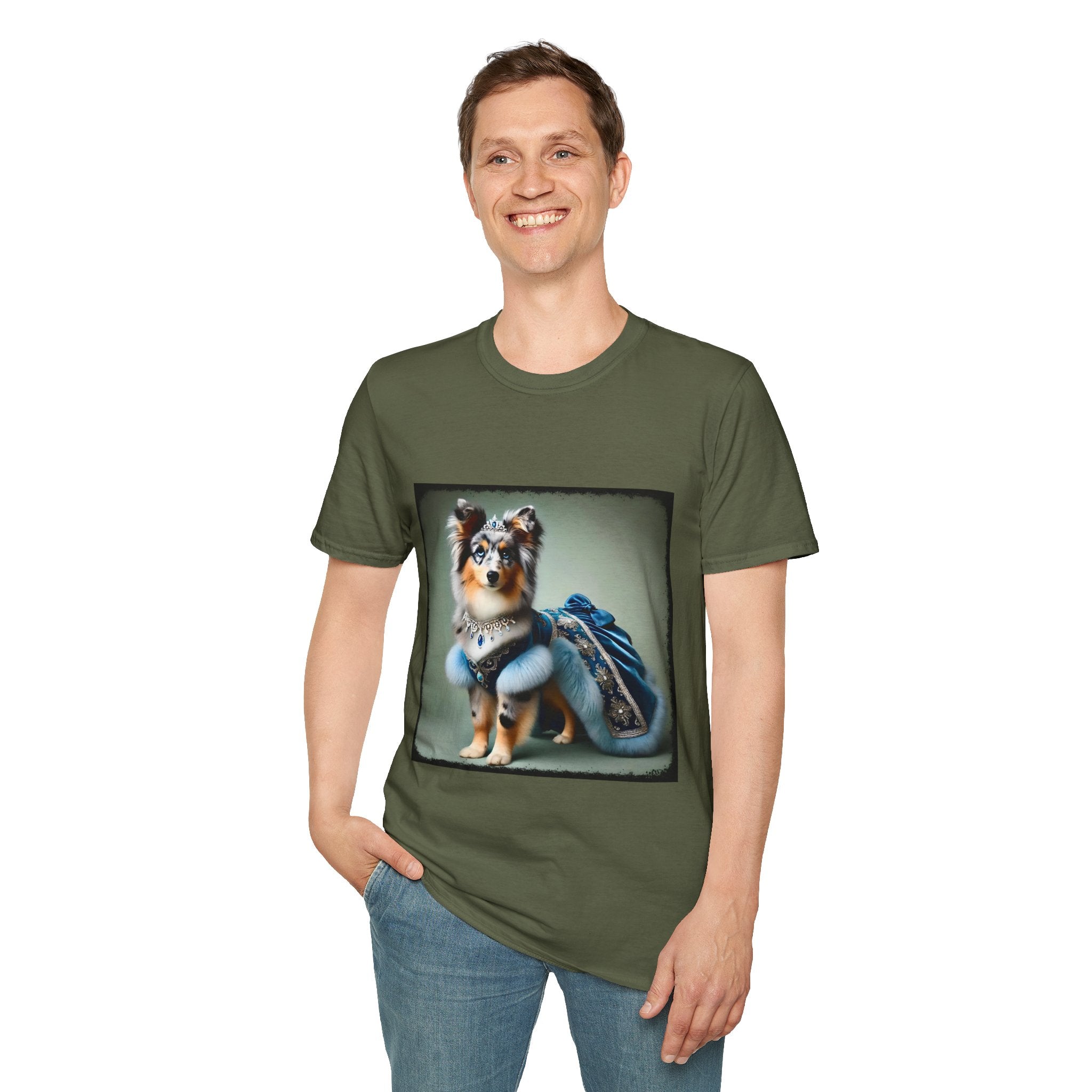 Miniature American Shepherd Velvet Vixen | Unisex Dog T-Shirt