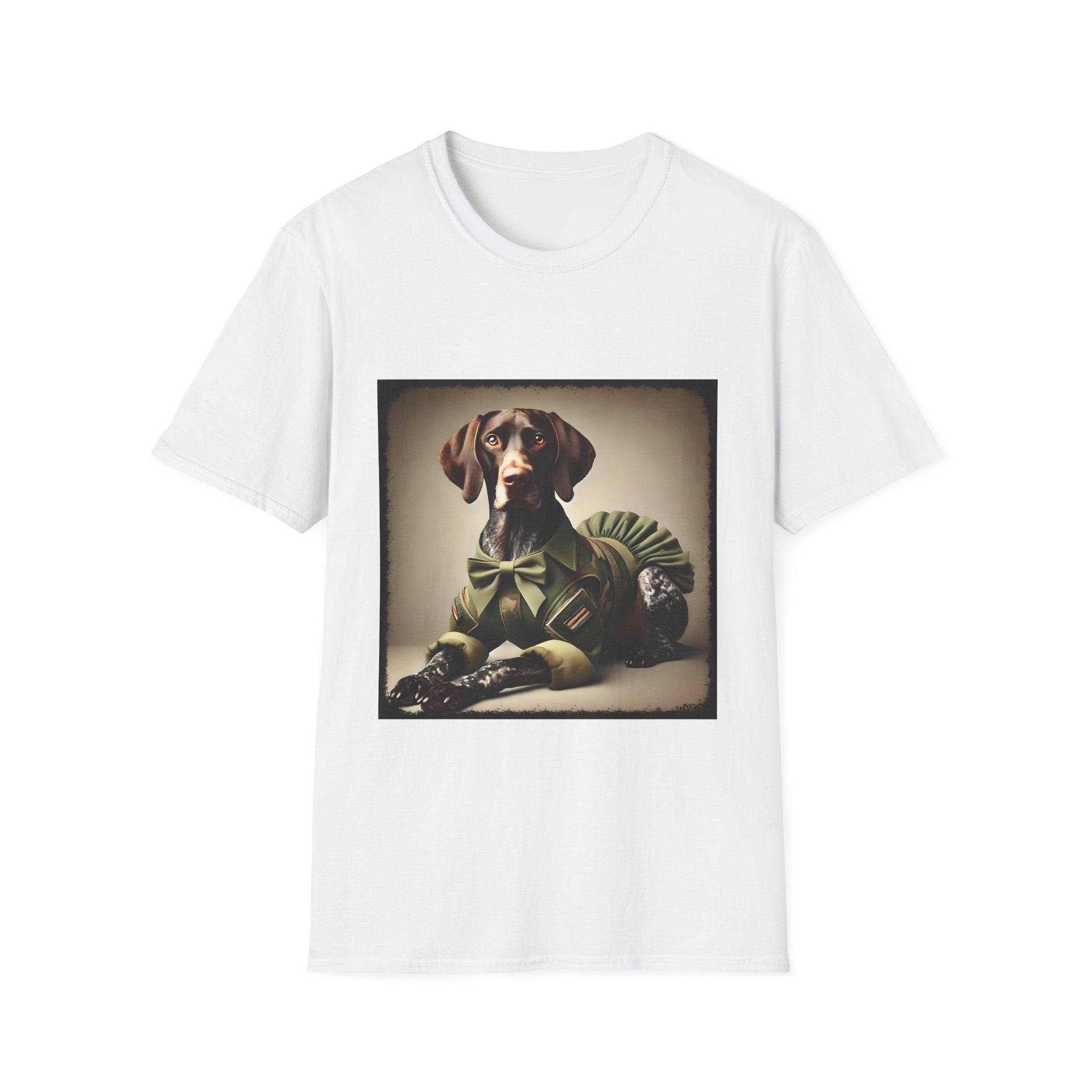 German Shorthaired Pointer Camo Princess | Unisex Dog T-Shirt