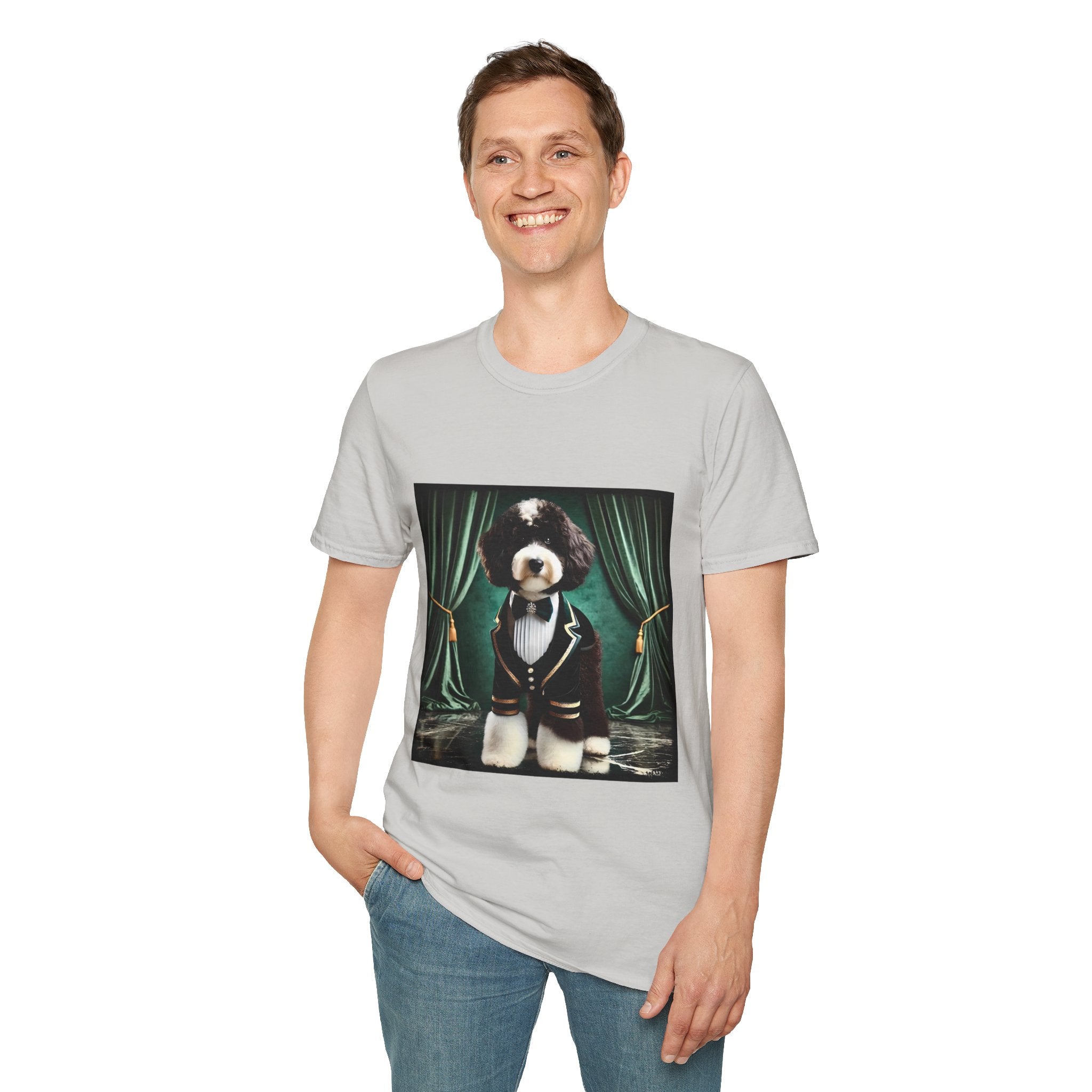 Aussiedoodle Tux Luxe | Unisex Dog T-Shirt
