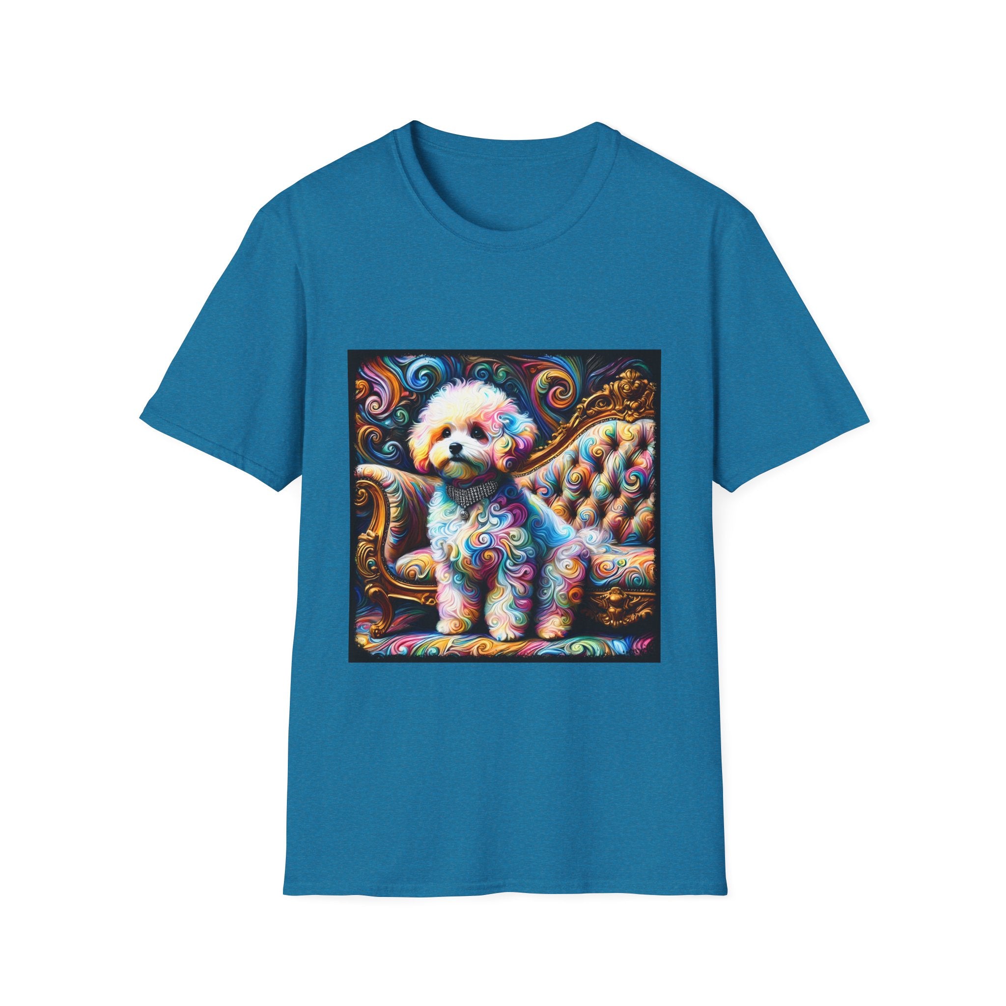Bichon Frise Beautiful Swirl | Unisex Dog T-Shirt