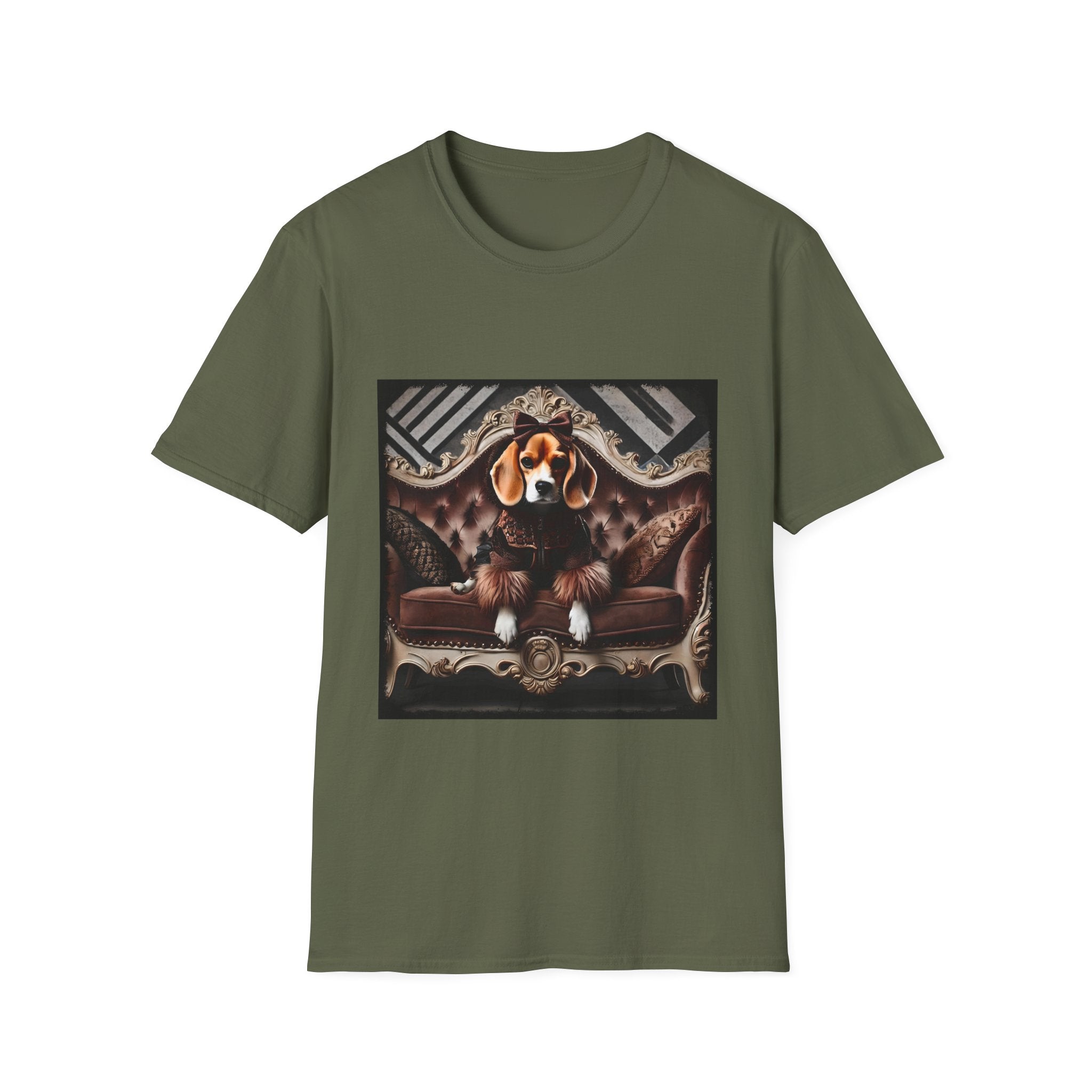 Beagle Fierce Fashionista | Unisex Dog T-Shirt