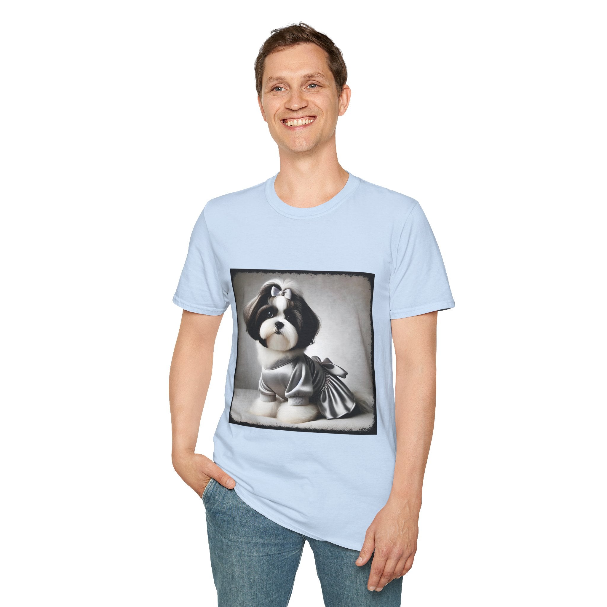 Shih Tzu Silver Sweetheart | Unisex Dog T-Shirt