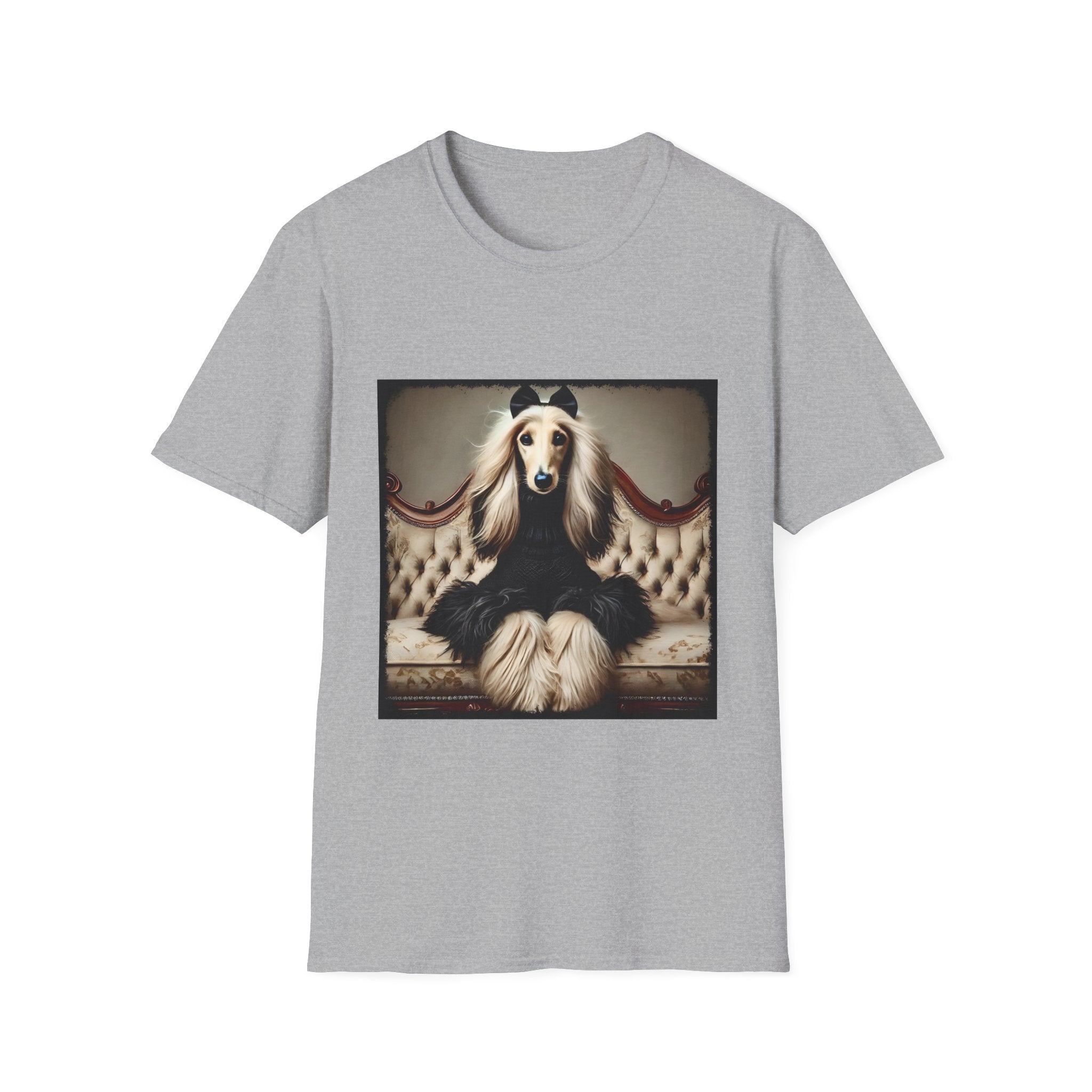 Afghan Hound Pure Icon | Unisex Dog T-Shirt
