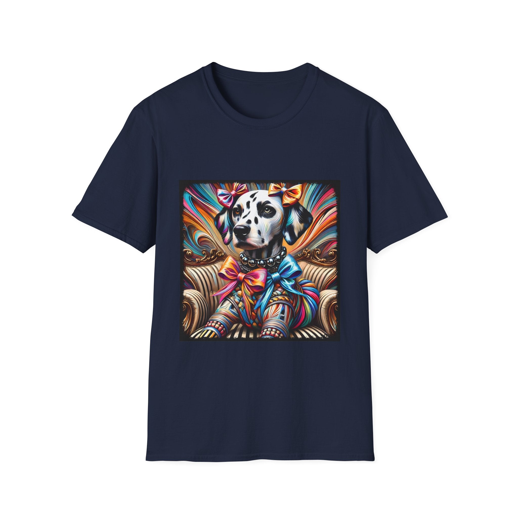 Dalmatian Vivid Rocker  | Unisex Dog T-Shirt
