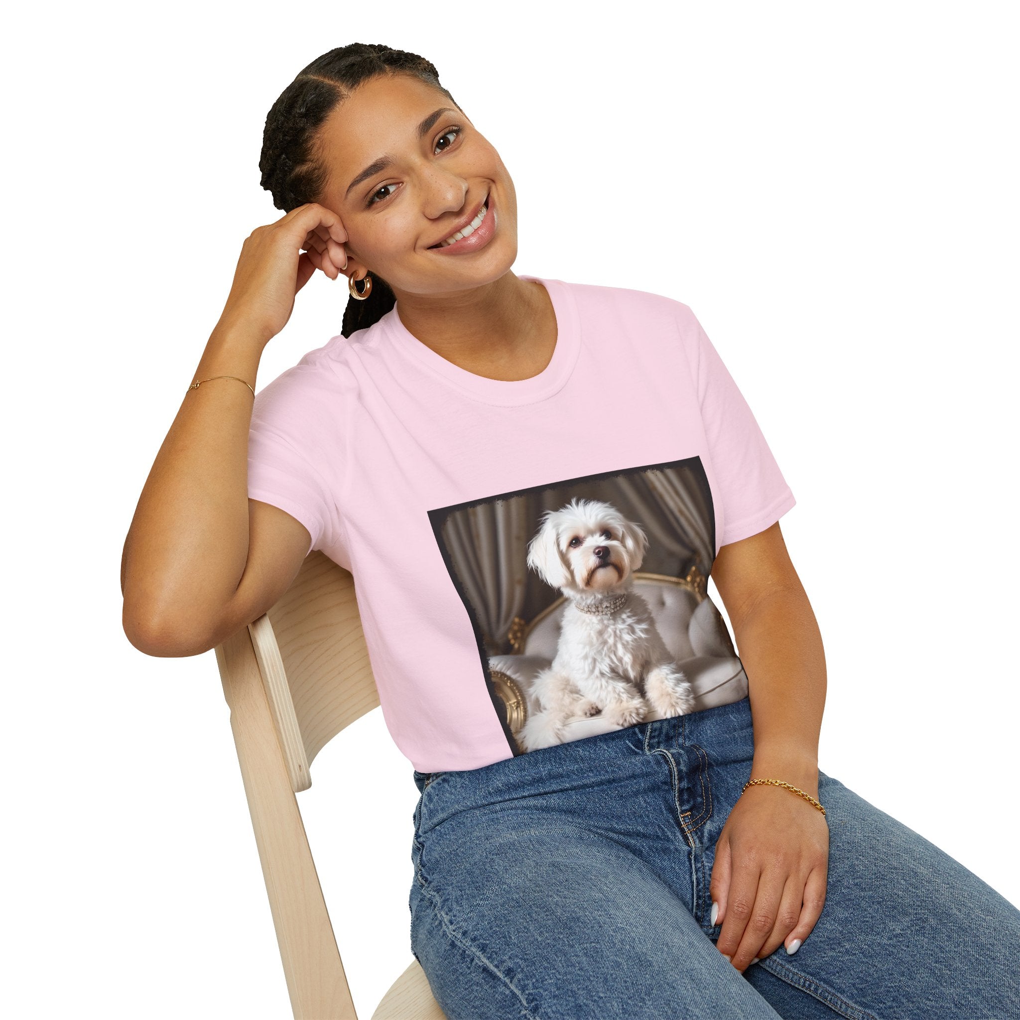 Maltese Royal Princess | Unisex Dog T-Shirt