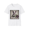 Boston Terrier Camo Cutie | Unisex Dog T-Shirt