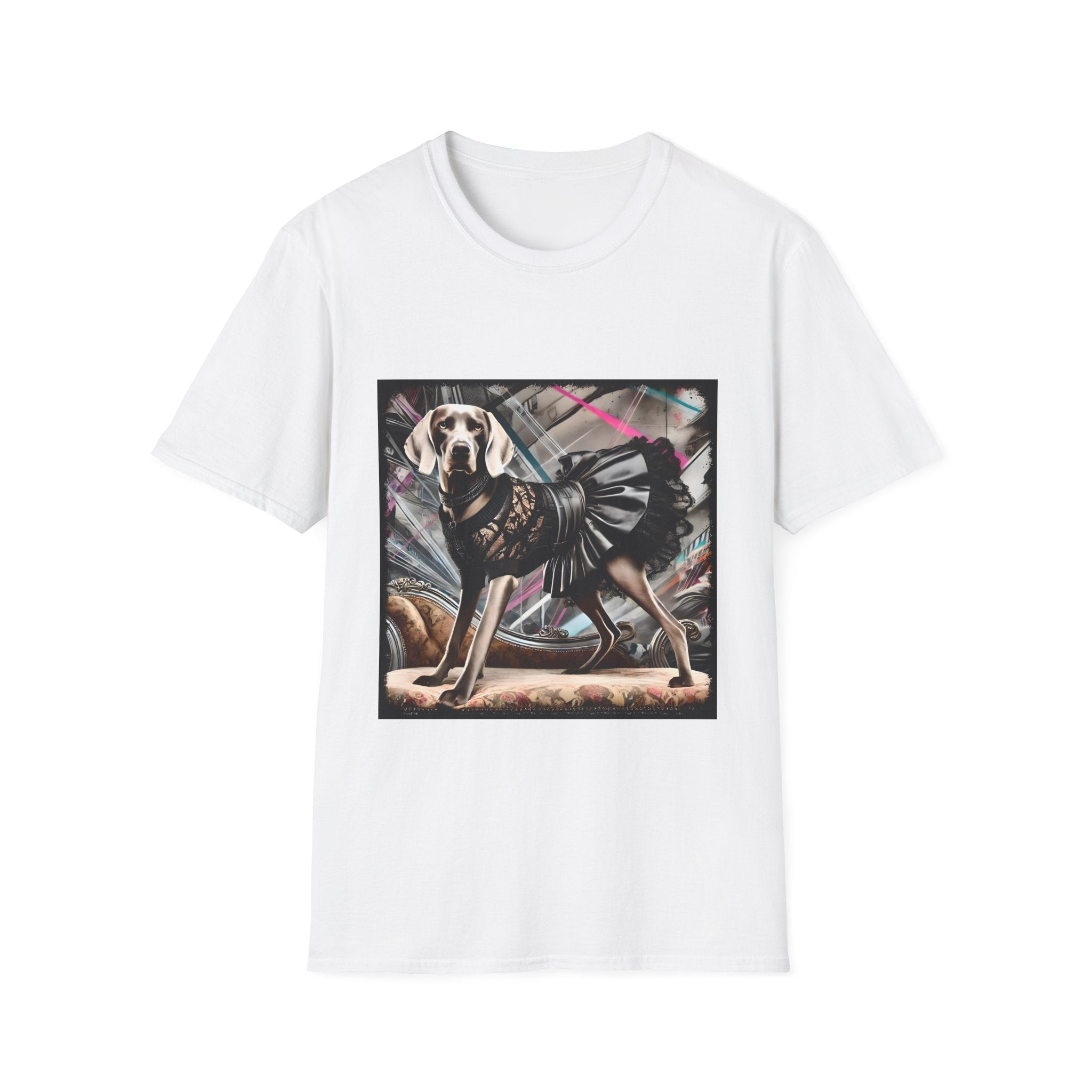Weimaraner Rock Chic | Unisex Dog T-Shirt