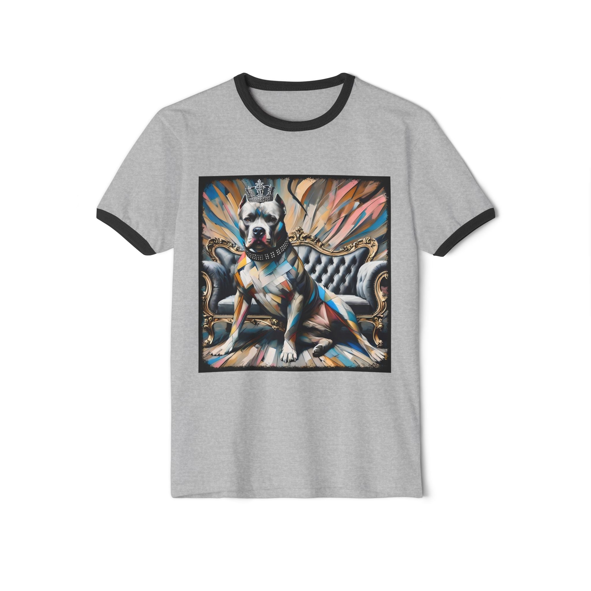Pitbull Royal Geometric | Unisex Dog T-Shirt