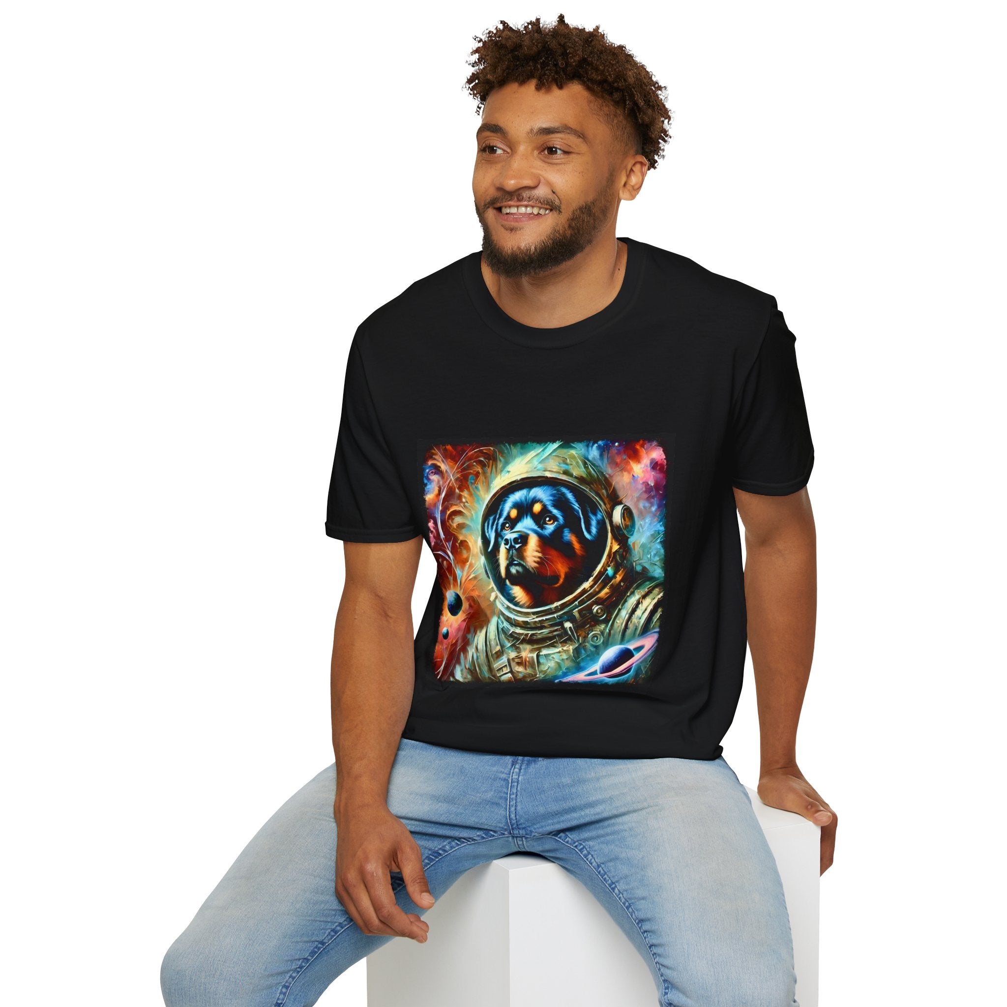 Rottweiler Space Pup | Unisex Dog T-Shirt