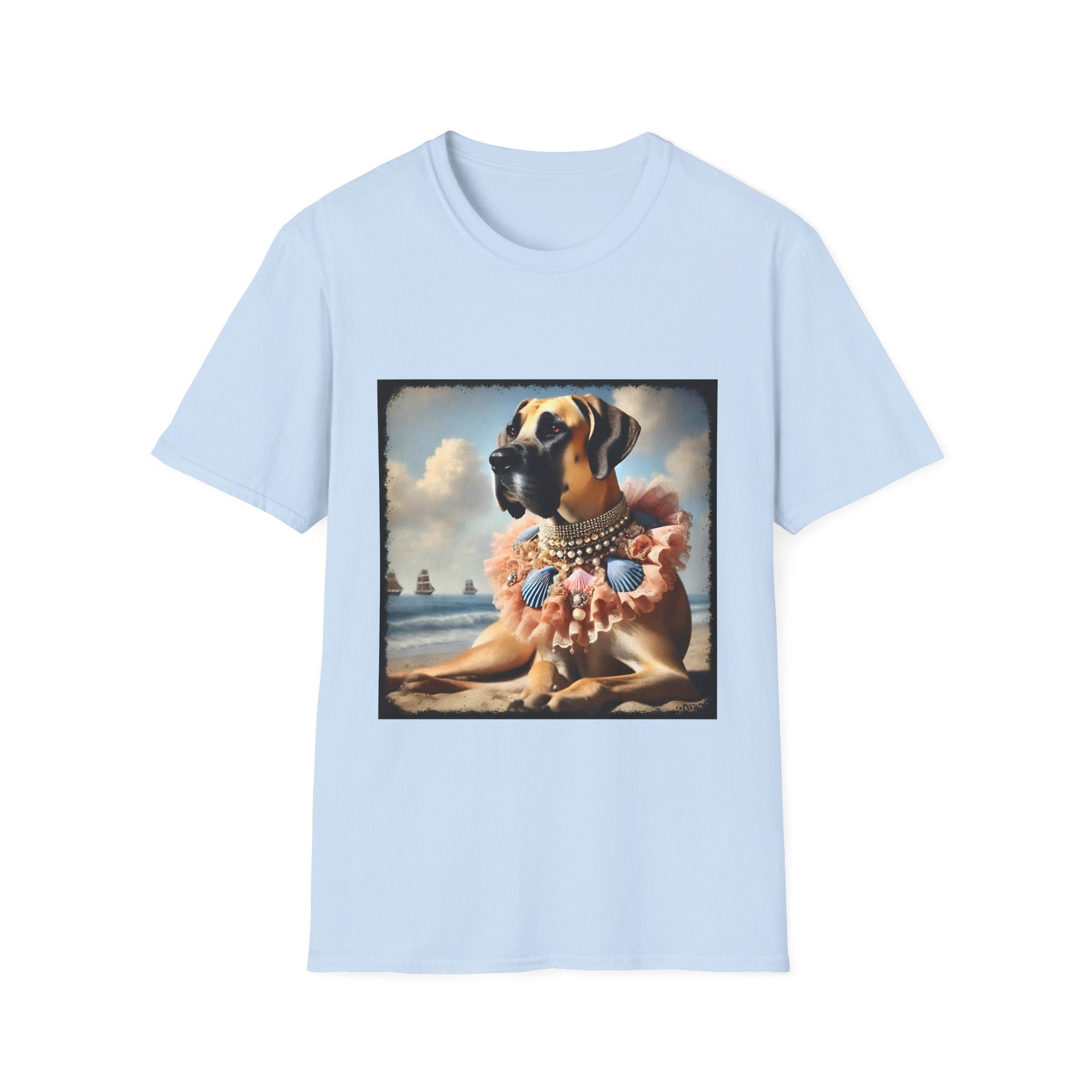 Great Dane Seaside Queen | Unisex Dog T-Shirt