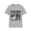 Cavapoo Posh Portrait | Unisex Dog T-Shirt