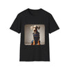 Doberman Pinscher Denim Dawg | Unisex Dog T-Shirt
