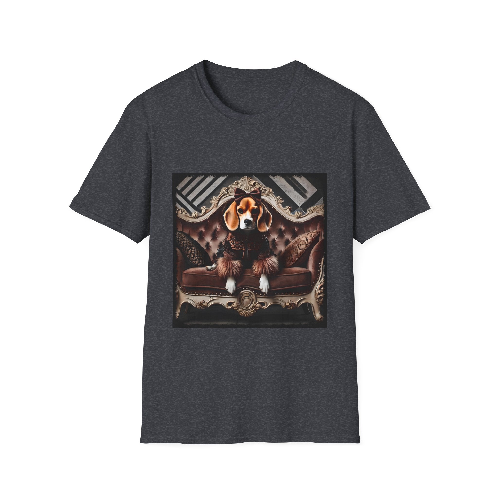 Beagle Fierce Fashionista | Unisex Dog T-Shirt