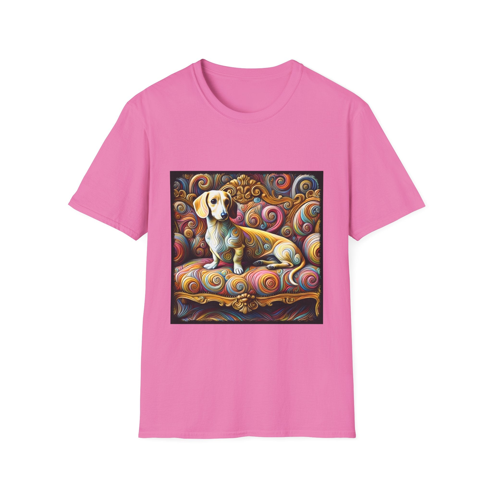 Dachshund Exquisite Swirl | Unisex Dog T-Shirt