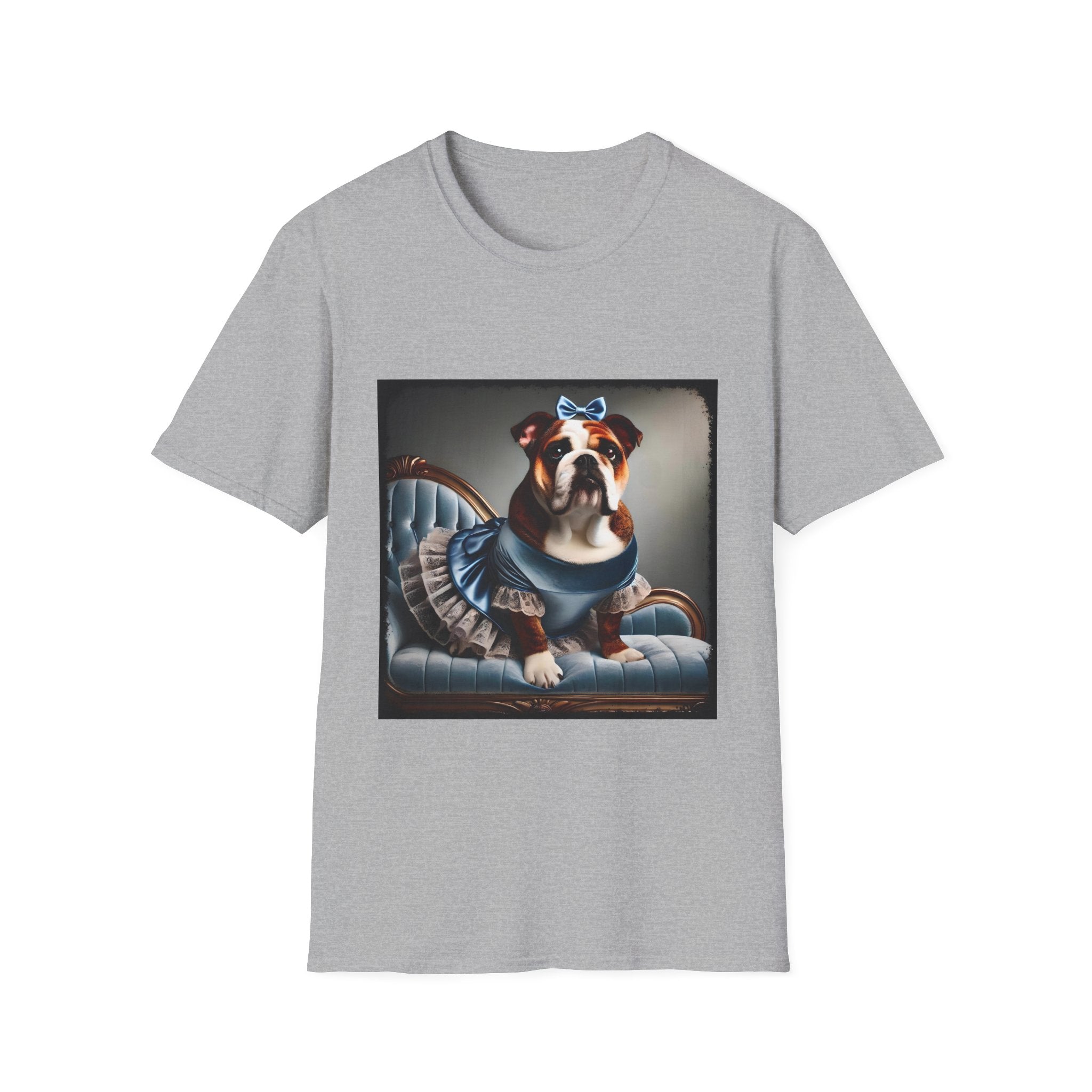Bulldog Velvet Vixen | Unisex Dog T-Shirt