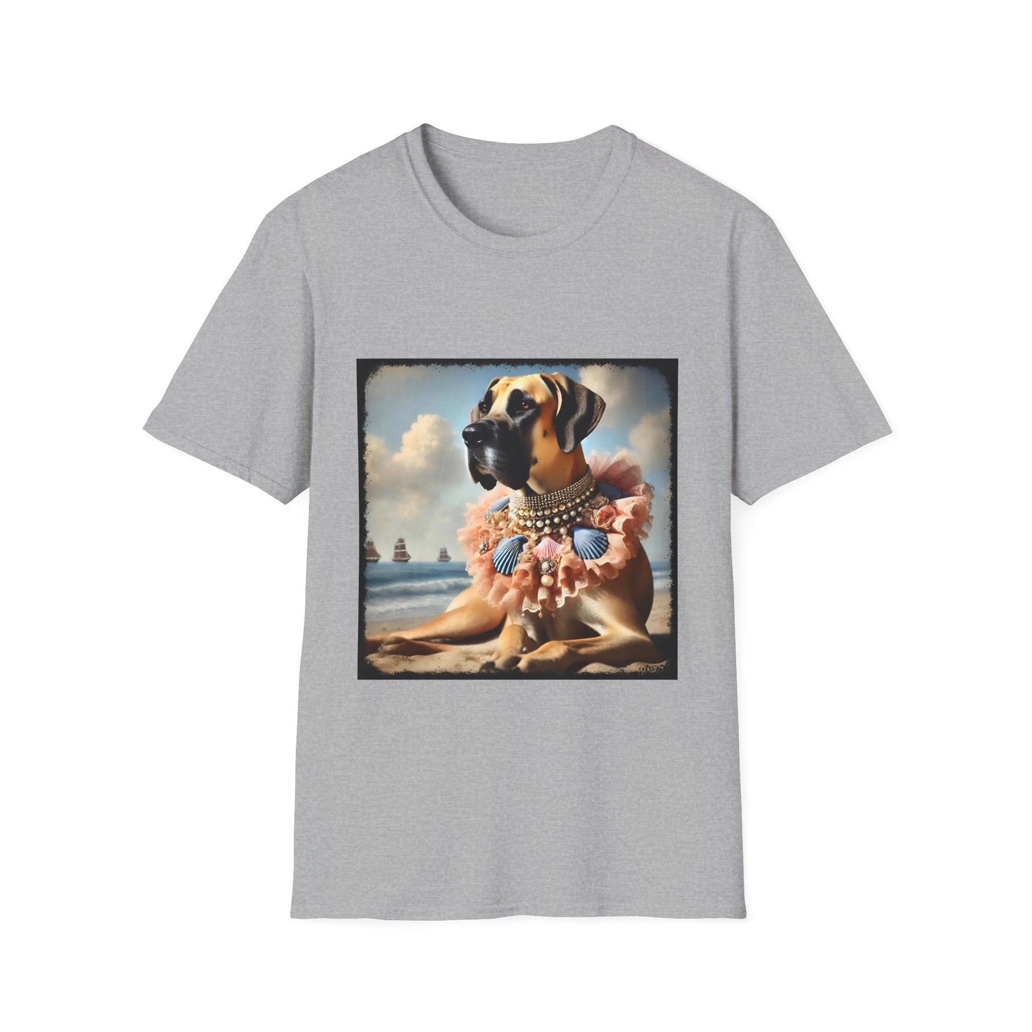 Great Dane Seaside Queen | Unisex Dog T-Shirt