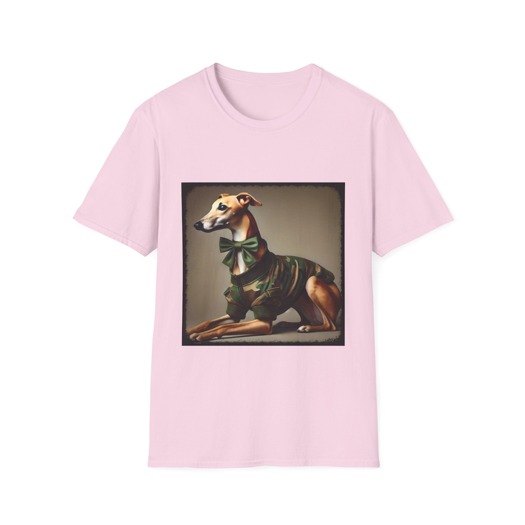Greyhound Camo Cutie | Unisex Dog T-Shirt