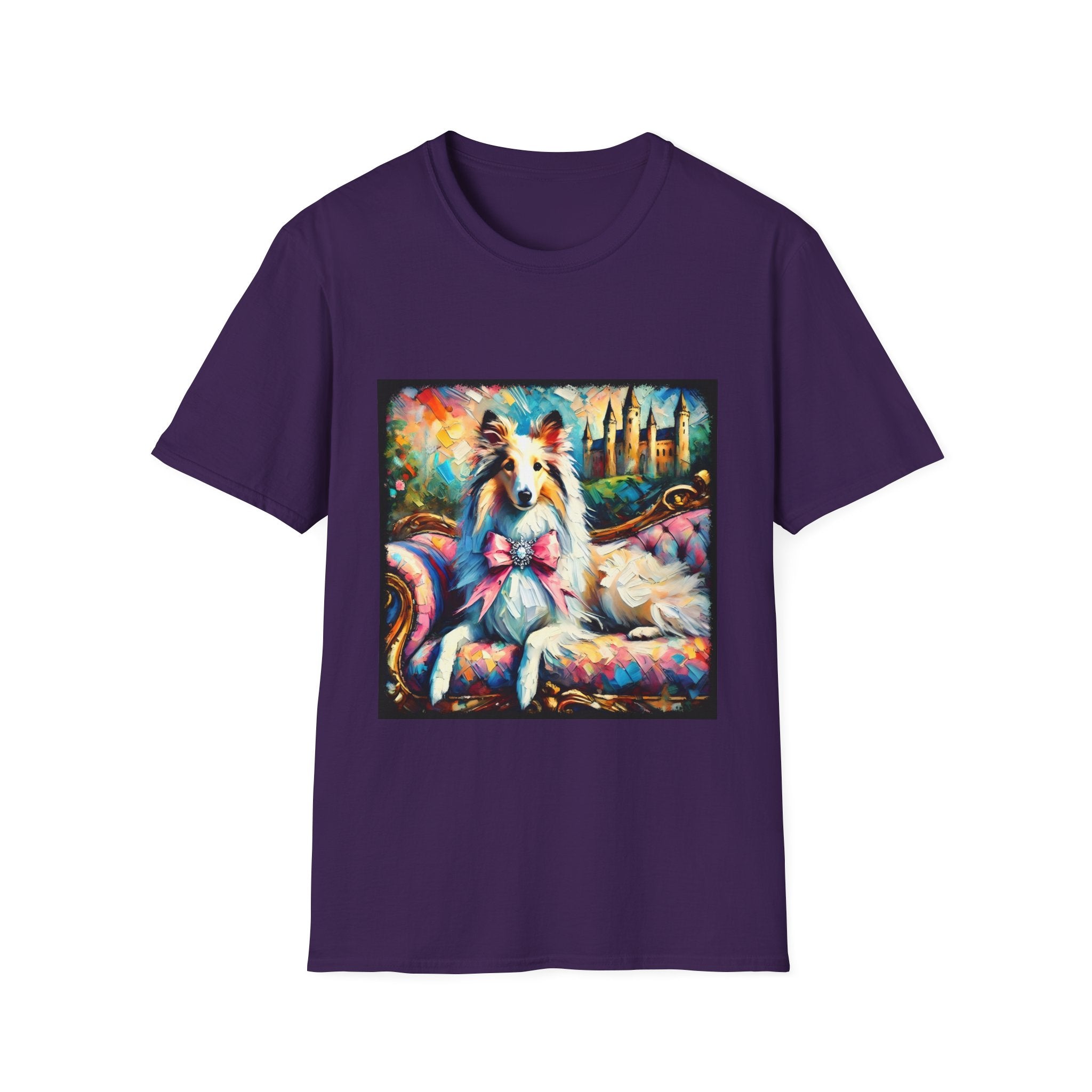 Collie Diamond Princess Classic | Unisex Dog T-Shirt