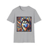 Siberian Husky Relaxed Swirl | Unisex Dog T-Shirt