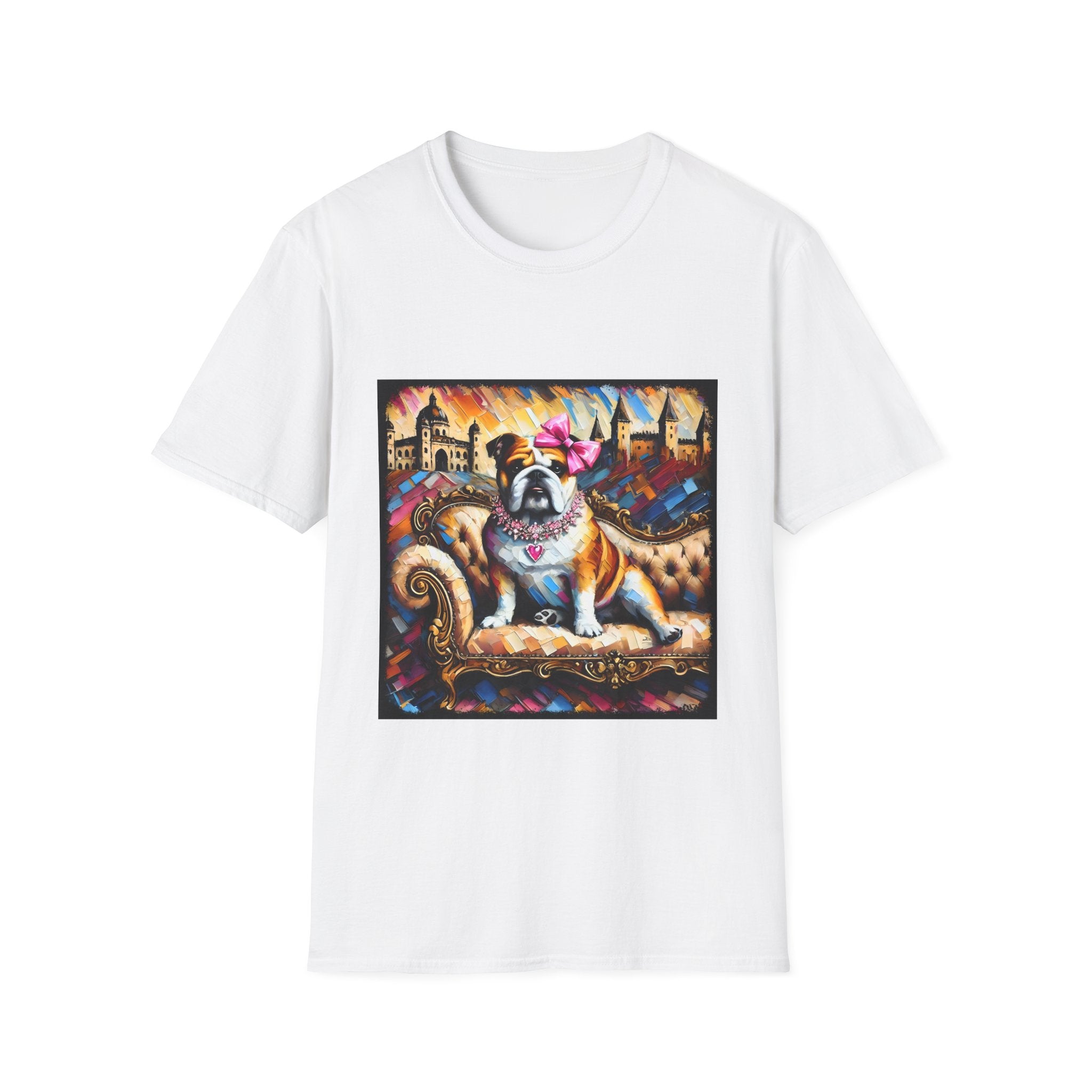 Bulldog Diamond Princess Classic | Unisex Dog T-Shirt