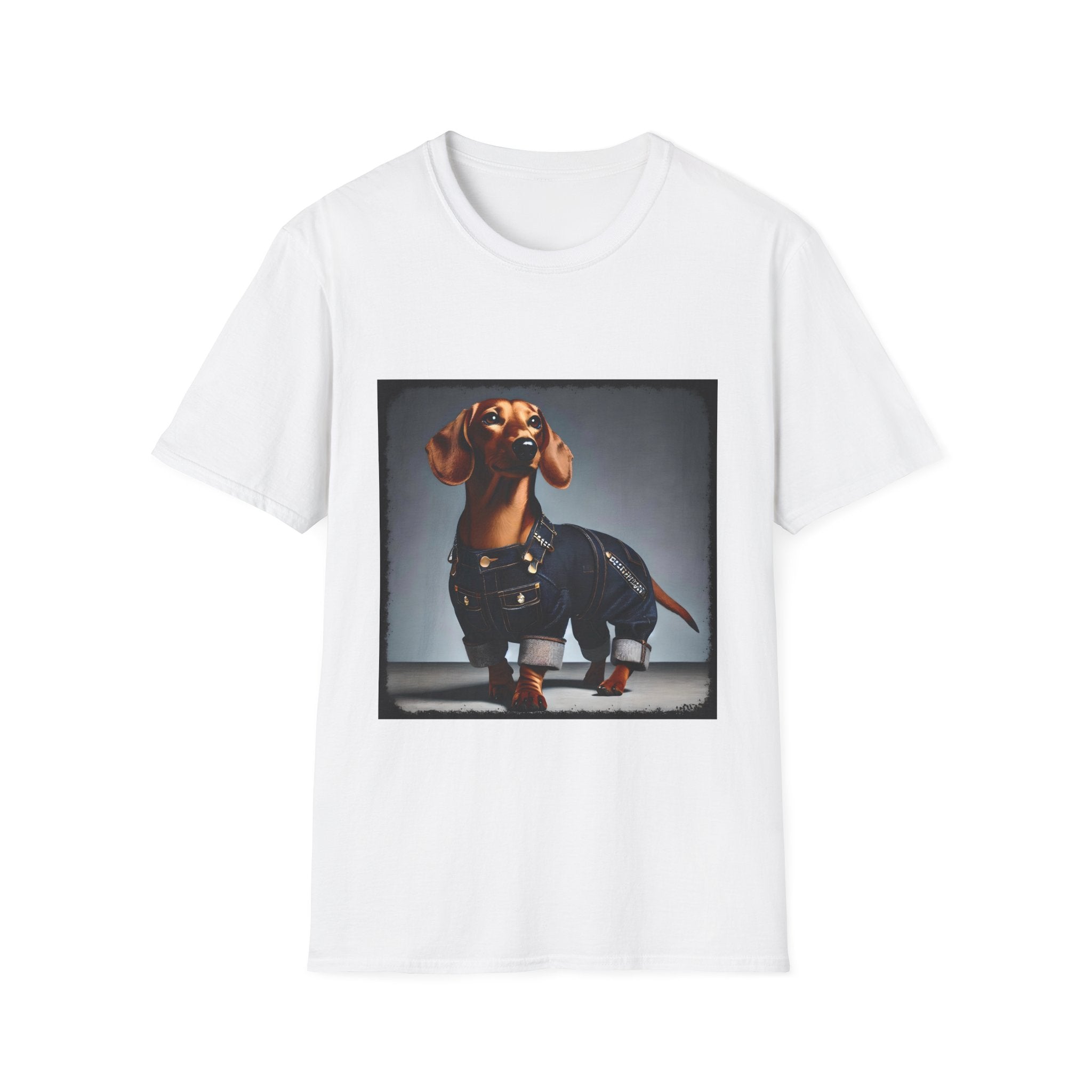 Dachshund Denim Dream | Unisex Dog T-Shirt