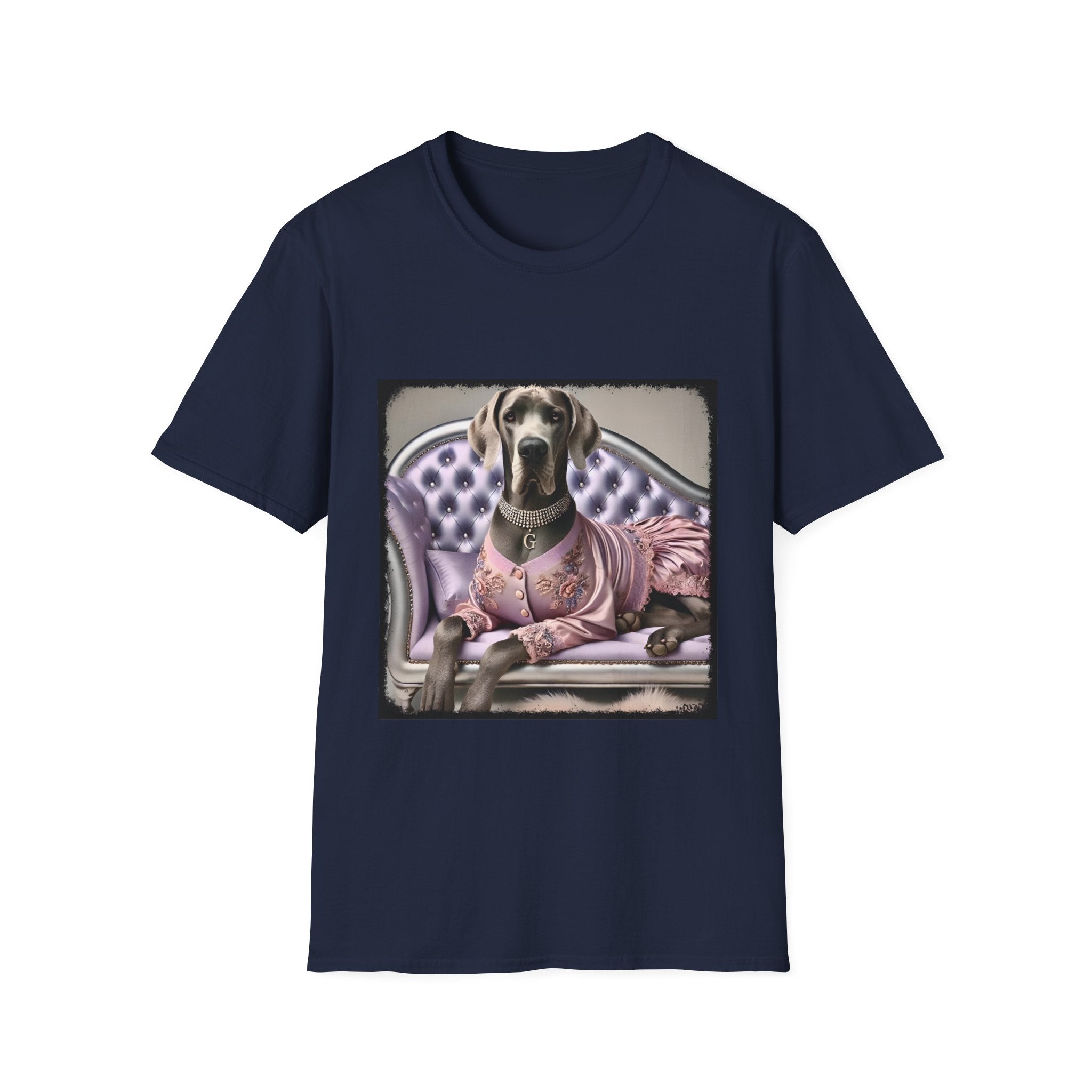Great Dane Violet Vixen | Unisex Dog T-Shirt