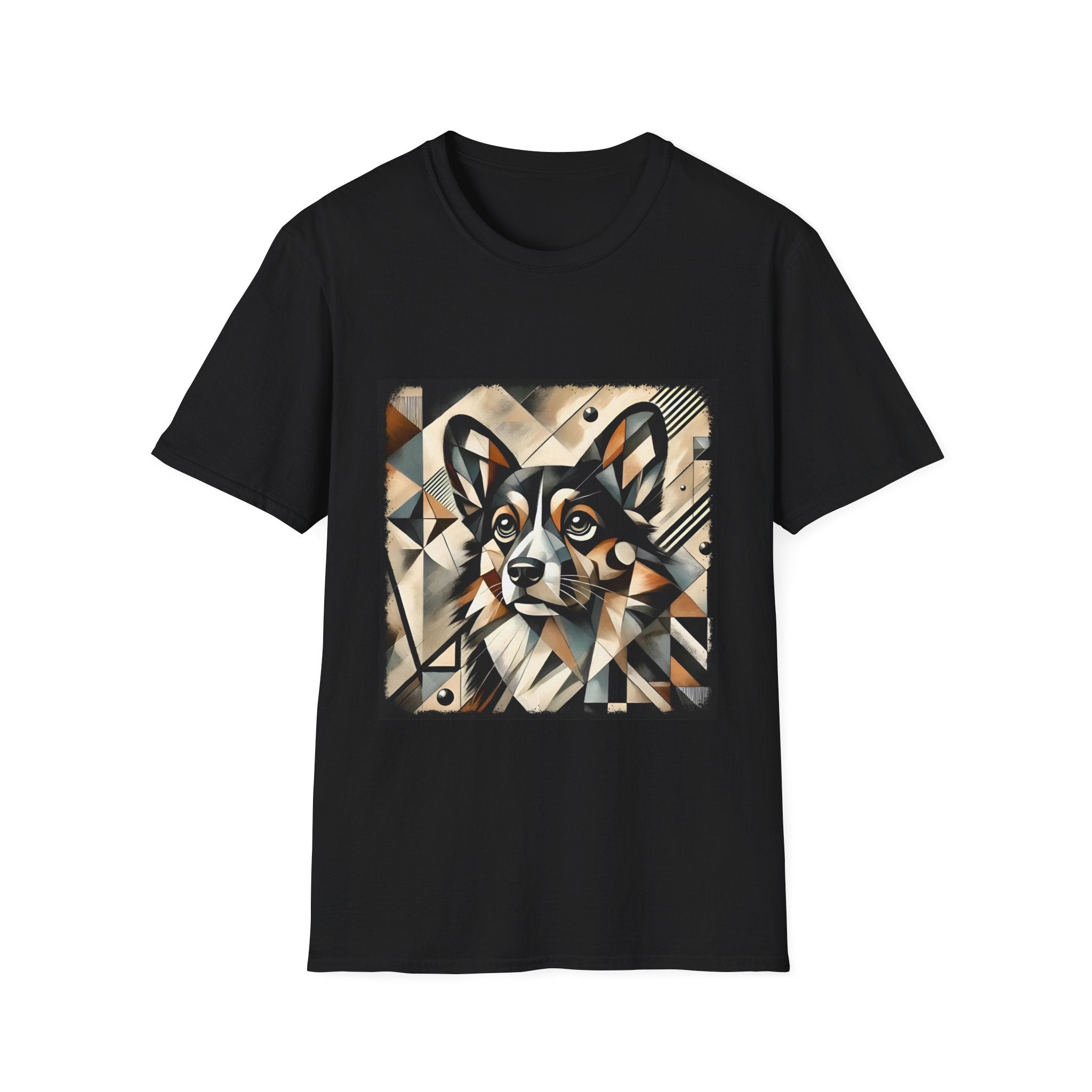 Pembroke Welsh Corgi Geometric | Unisex Dog T-Shirt