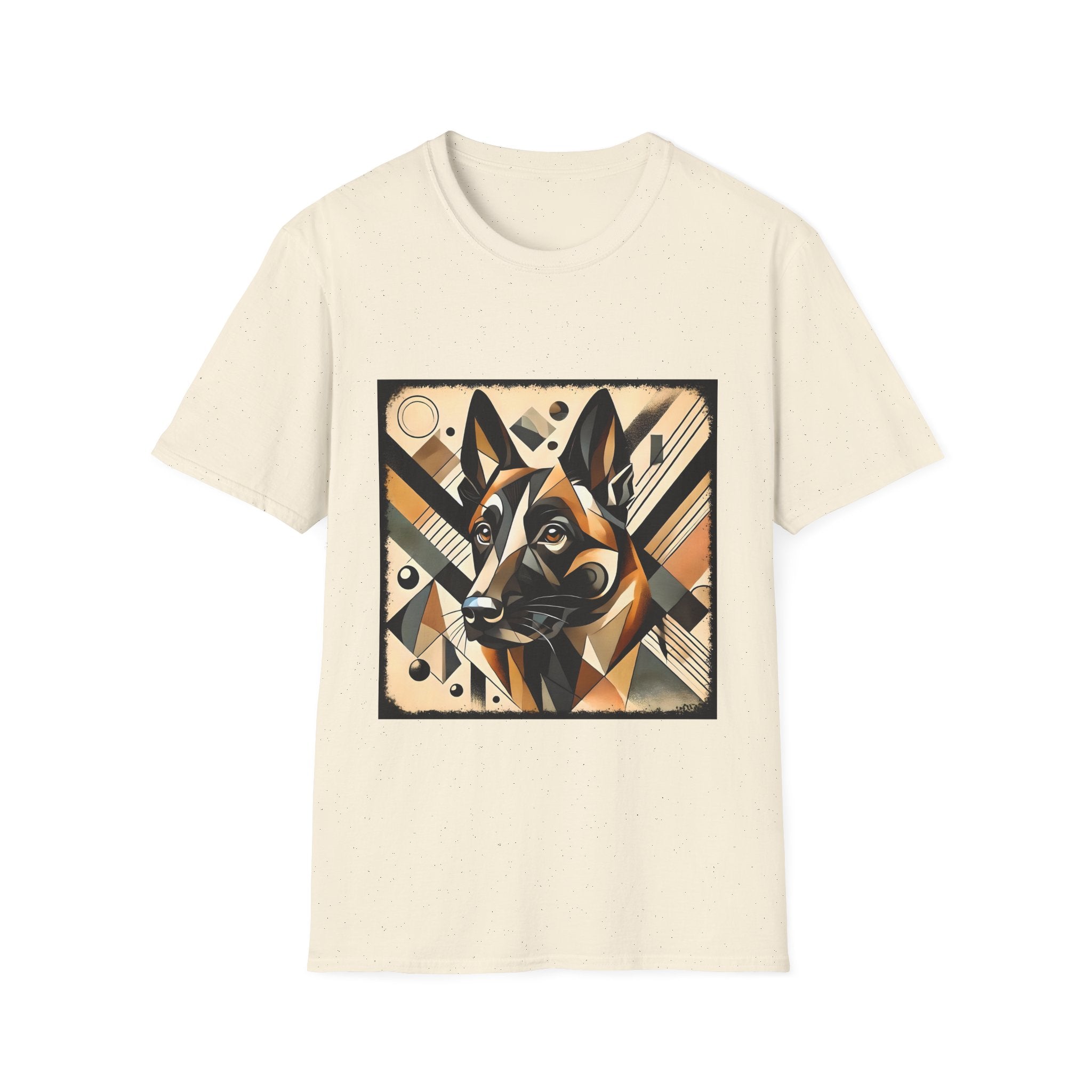 Belgian Malinois Bold Geometric | Unisex Dog T-Shirt