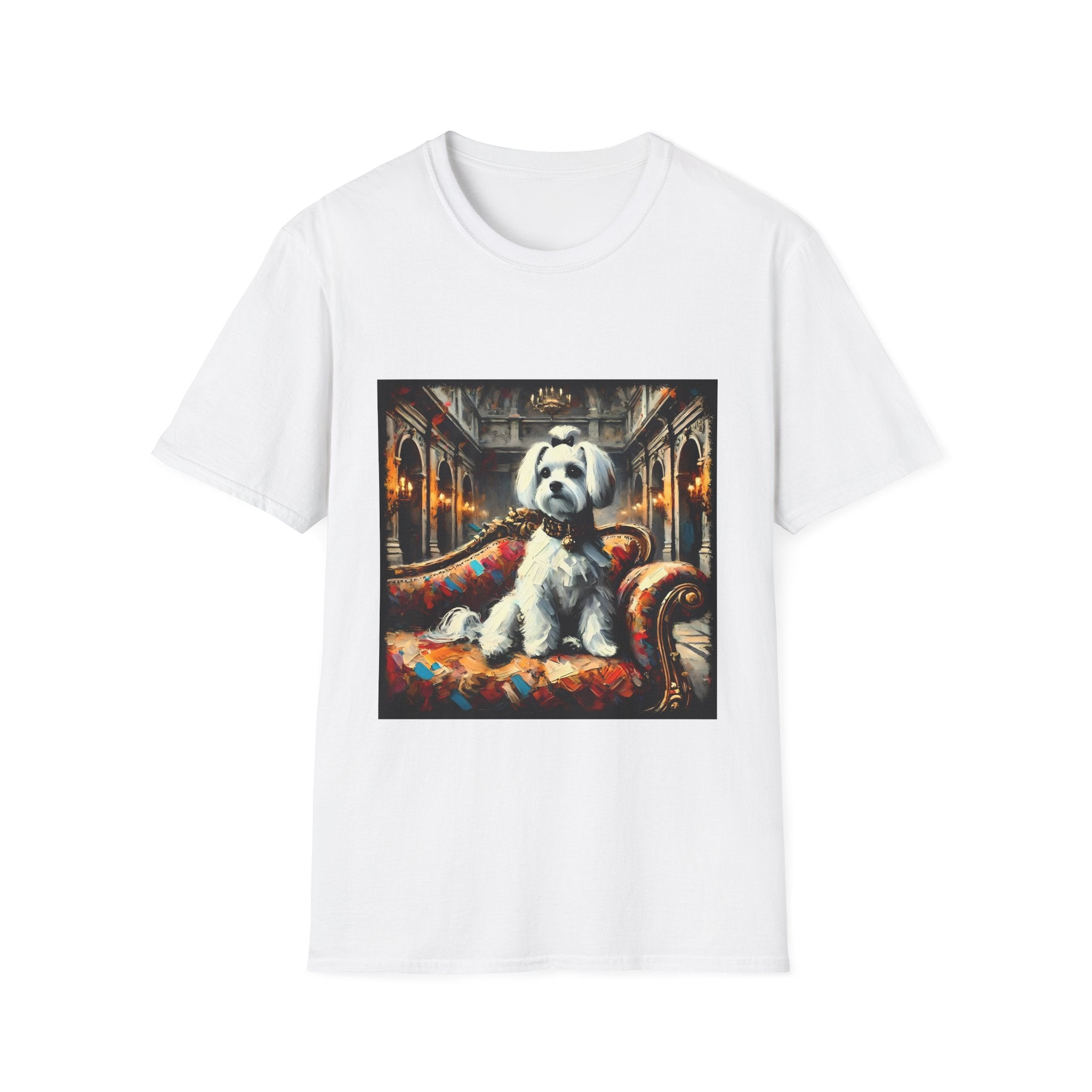Maltese Bold Classic | Unisex Dog T-Shirt