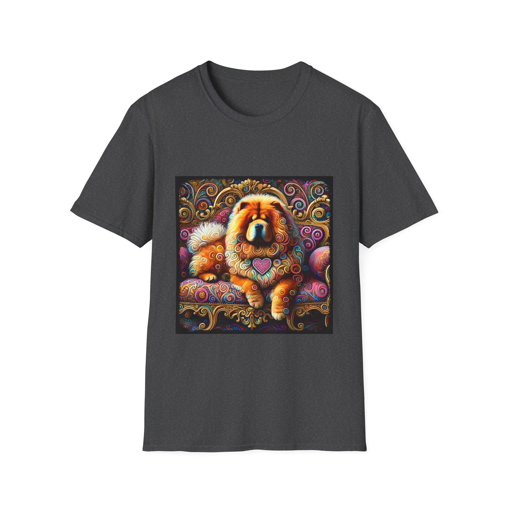 Chow Chow Love Swirl | Unisex Dog T-Shirt
