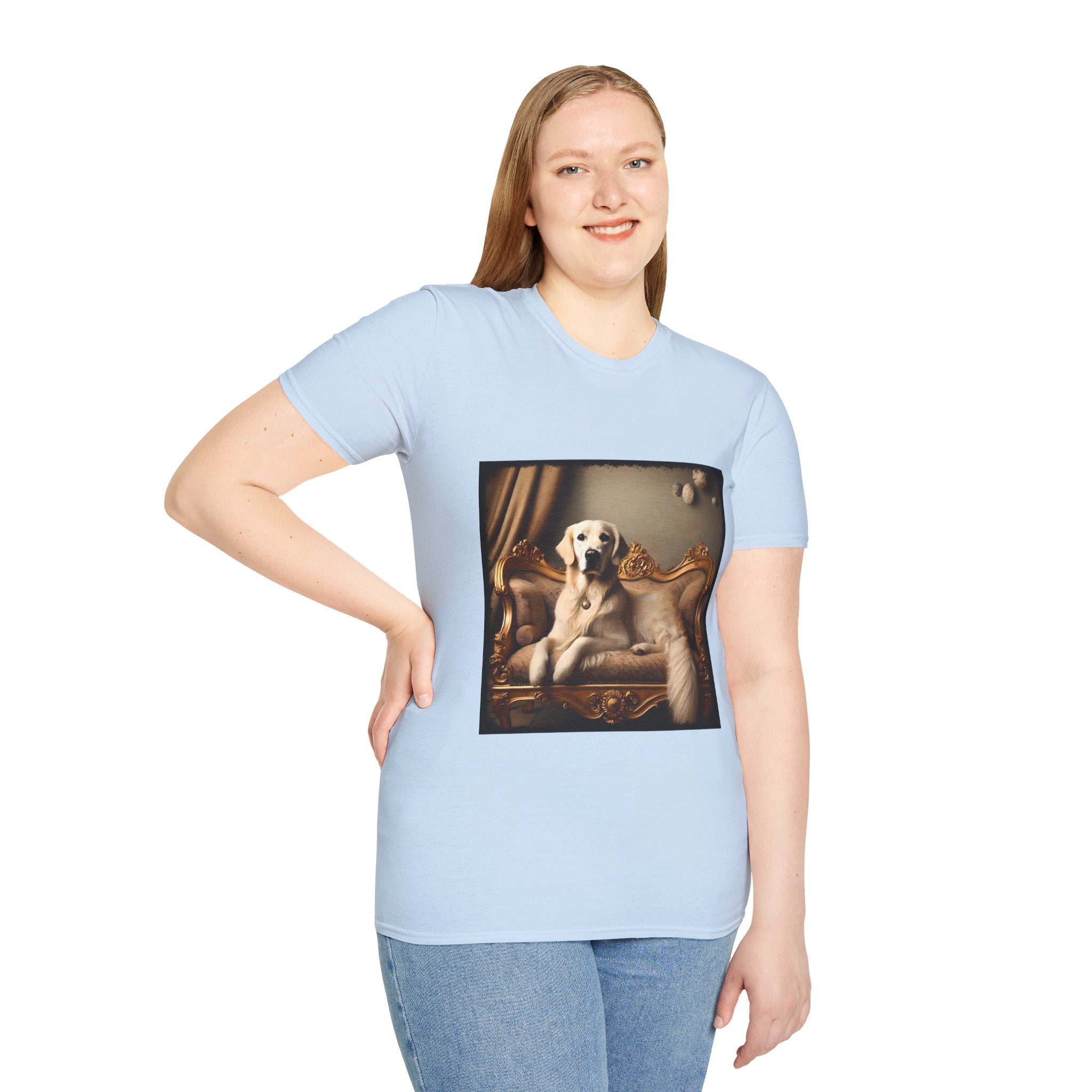 Golden Retriever Poised Royalty | Unisex Dog T-Shirt