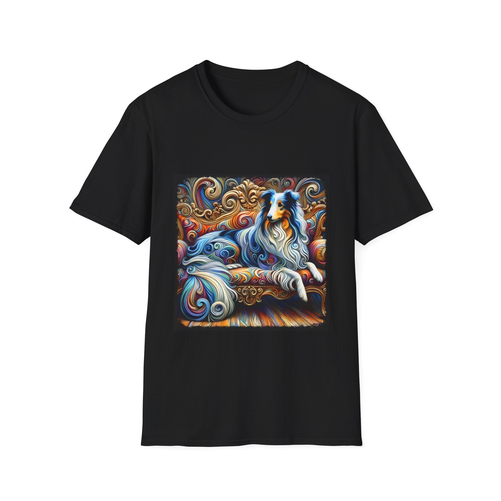Collie Stunning Swirl | Unisex Dog T-Shirt