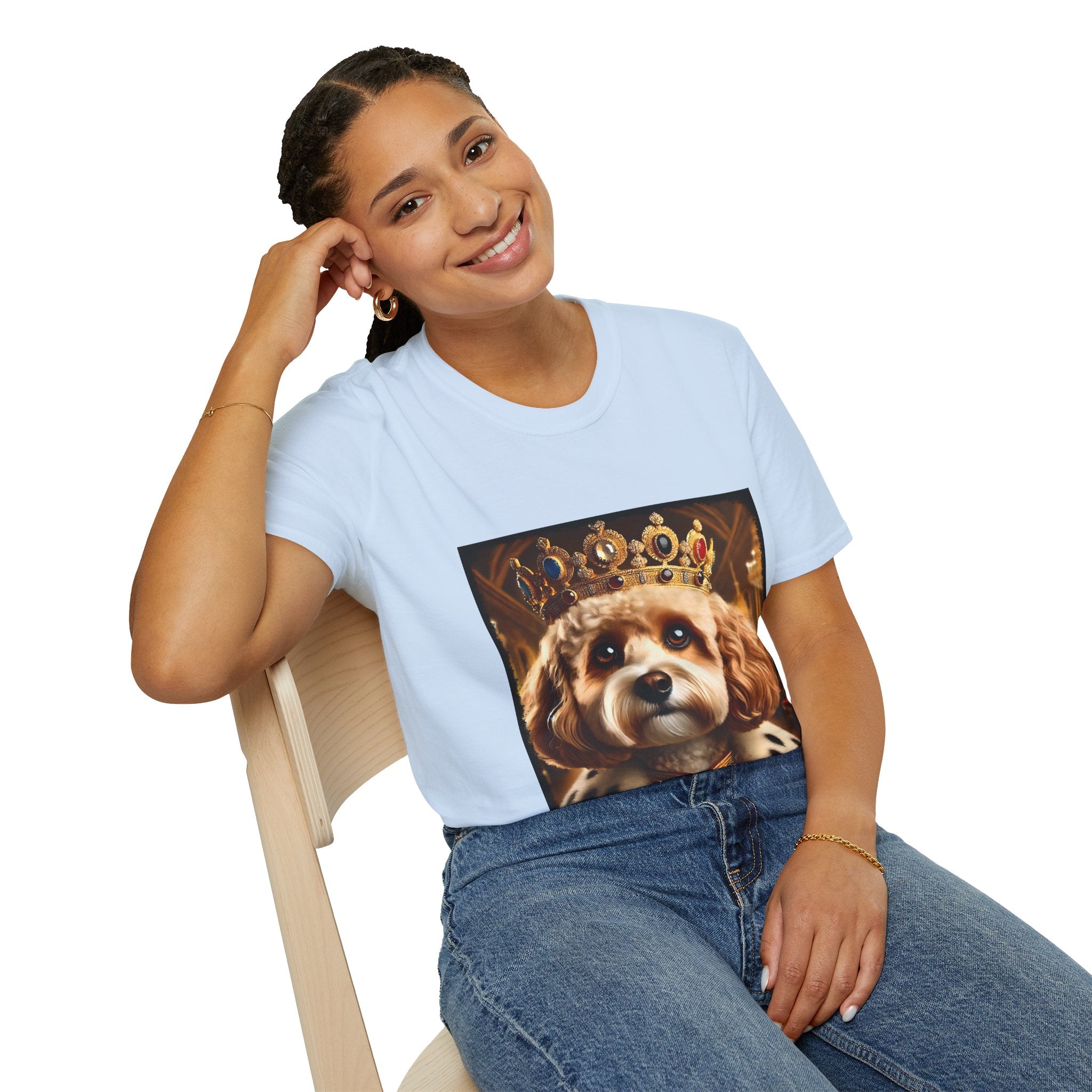 Cavapoo Mighty Monarch | Unisex Dog T-Shirt