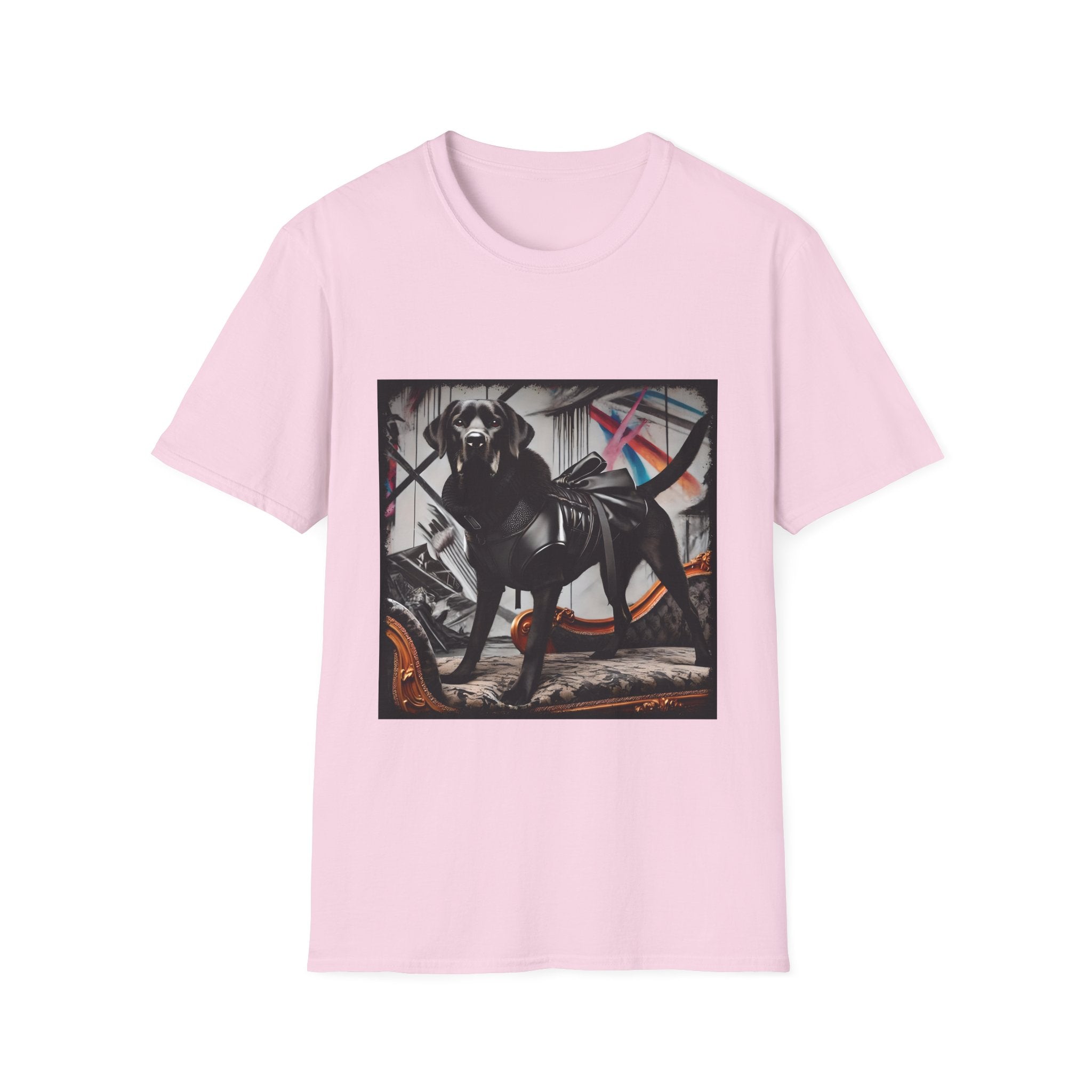 Labrador Retriever Leather Rockette | Unisex Dog T-Shirt