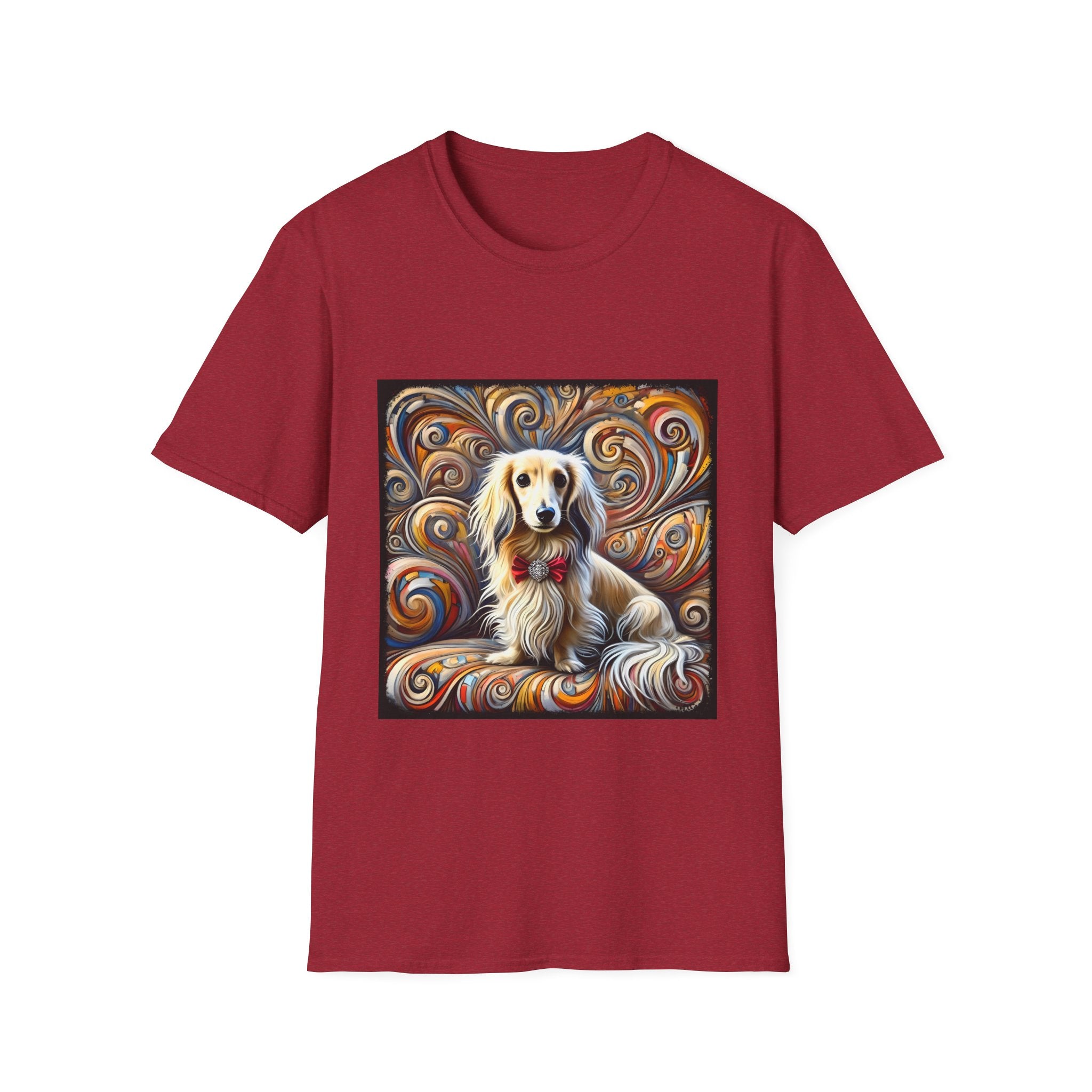 Dachshund Blissful Swirl | Unisex Dog T-Shirt
