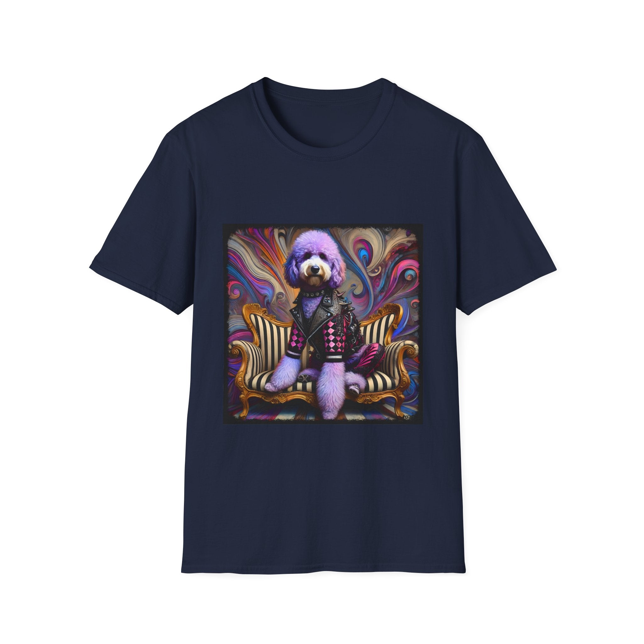 Labradoodle Lavender Rocker | Unisex Dog T-Shirt
