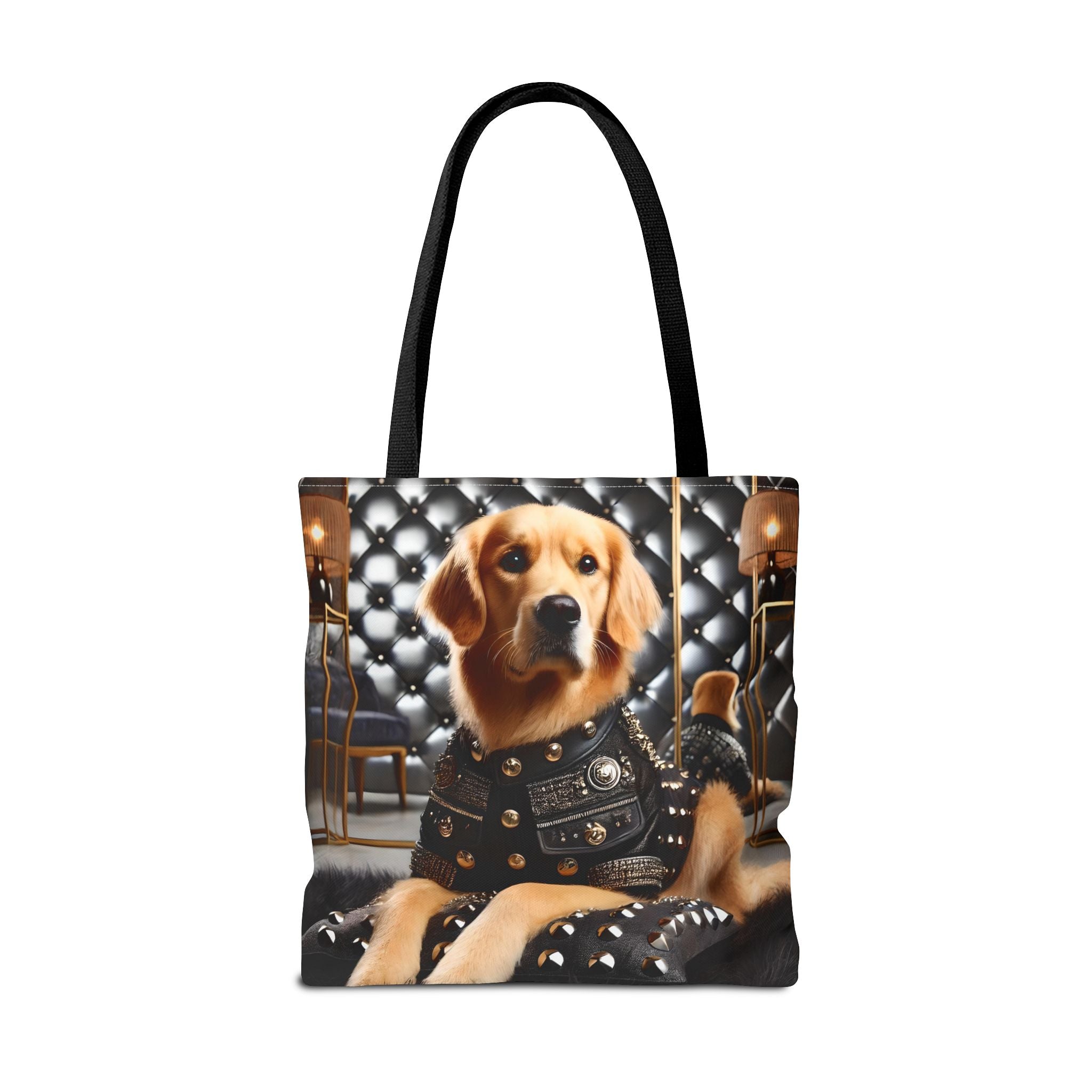 Golden Retriever Grit & Glam | Dog Themed Tote Bag