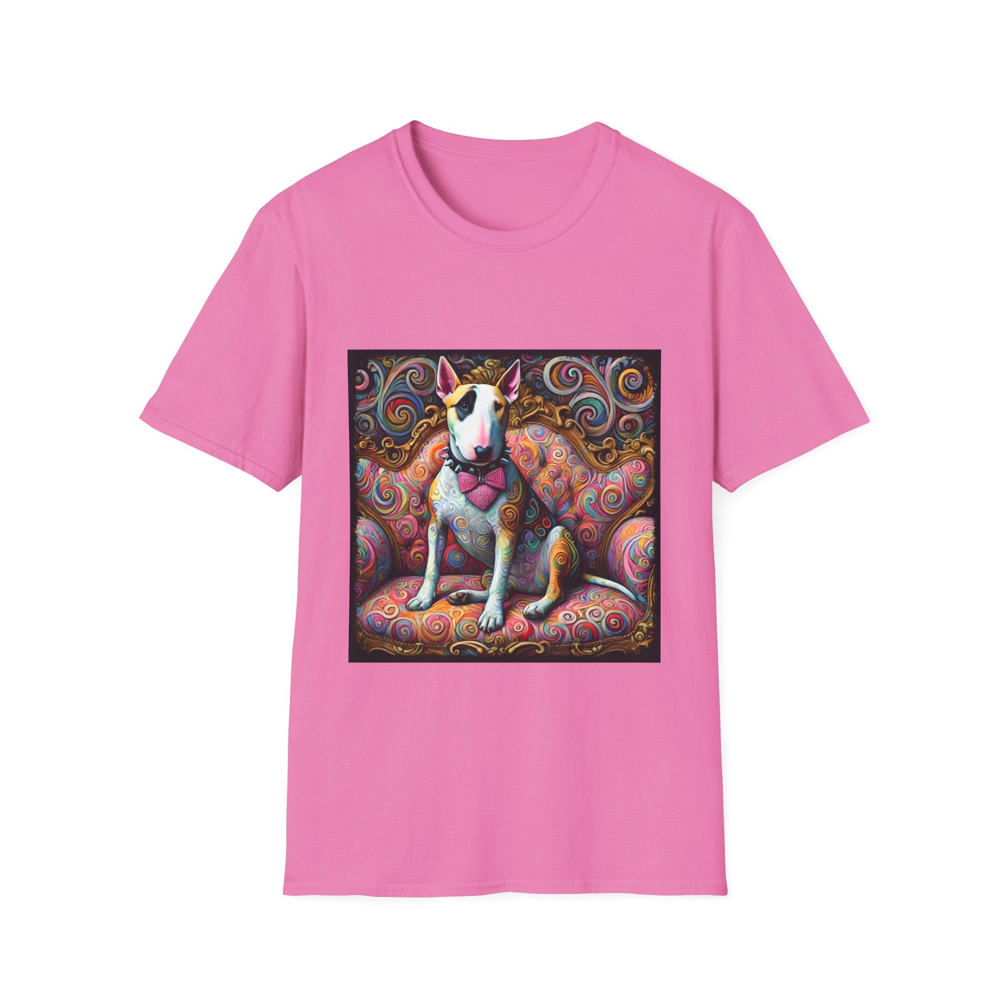 Bull Terrier Love Swirl | Unisex Dog T-Shirt