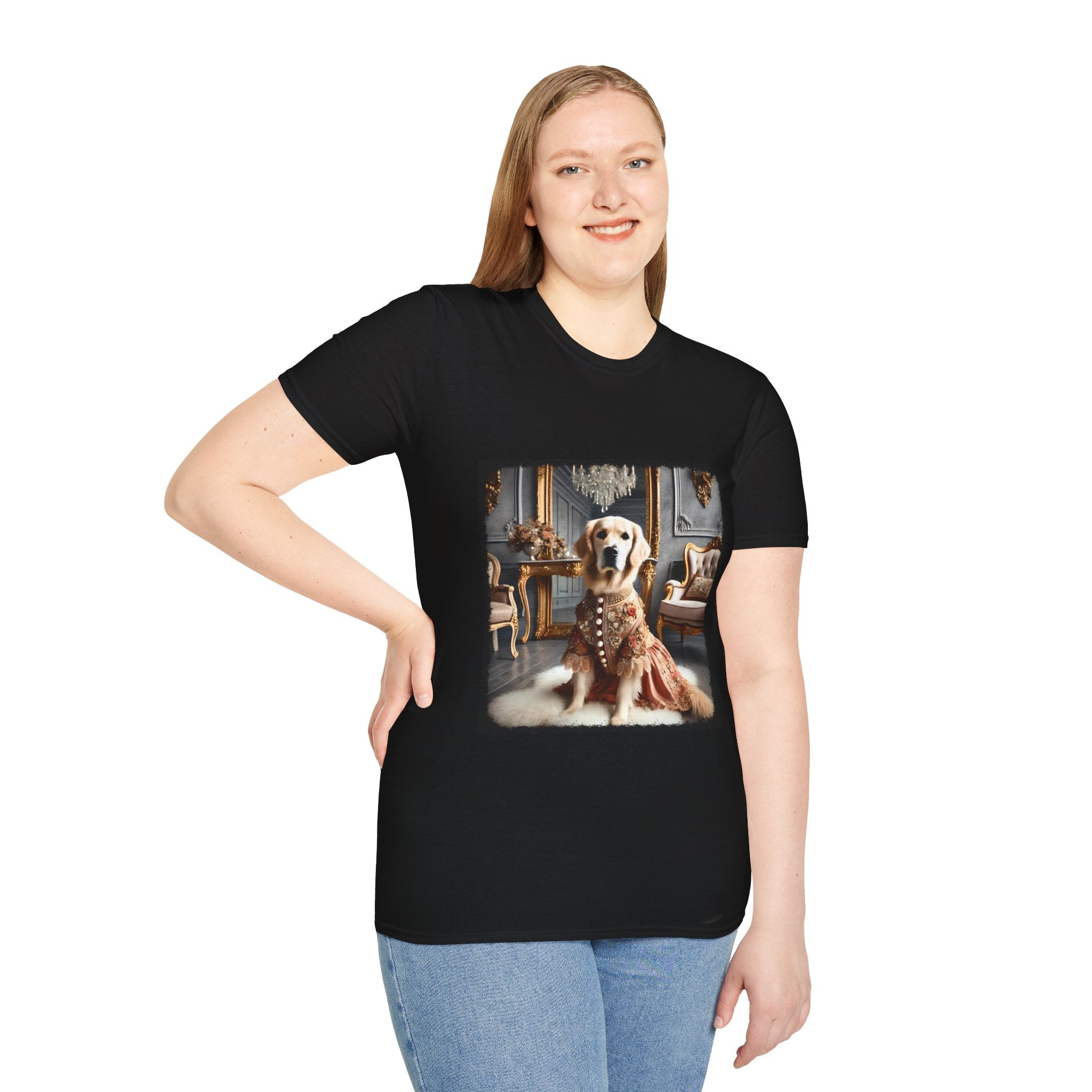 Golden Retriever Grand Presence | Unisex Dog T-Shirt