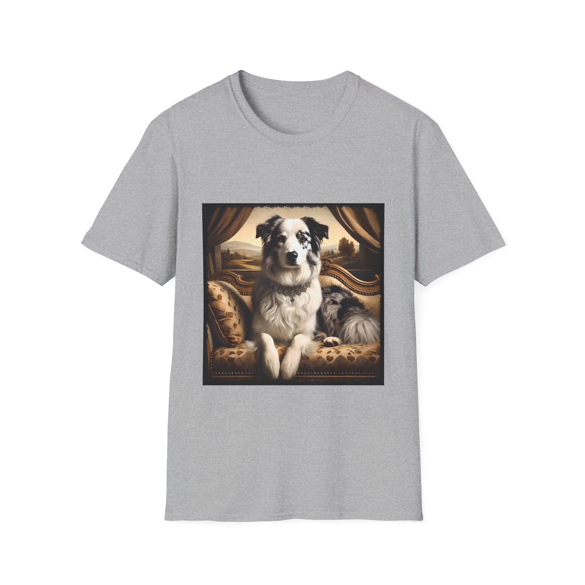 Border Collie Diamond Diva  | Unisex Dog T-Shirt