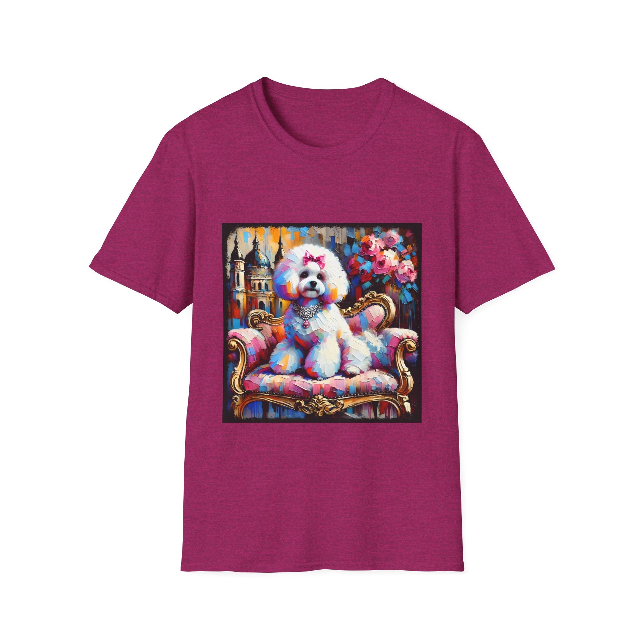 Bichon Frise diamond Princess Classic | Unisex Dog T-Shirt