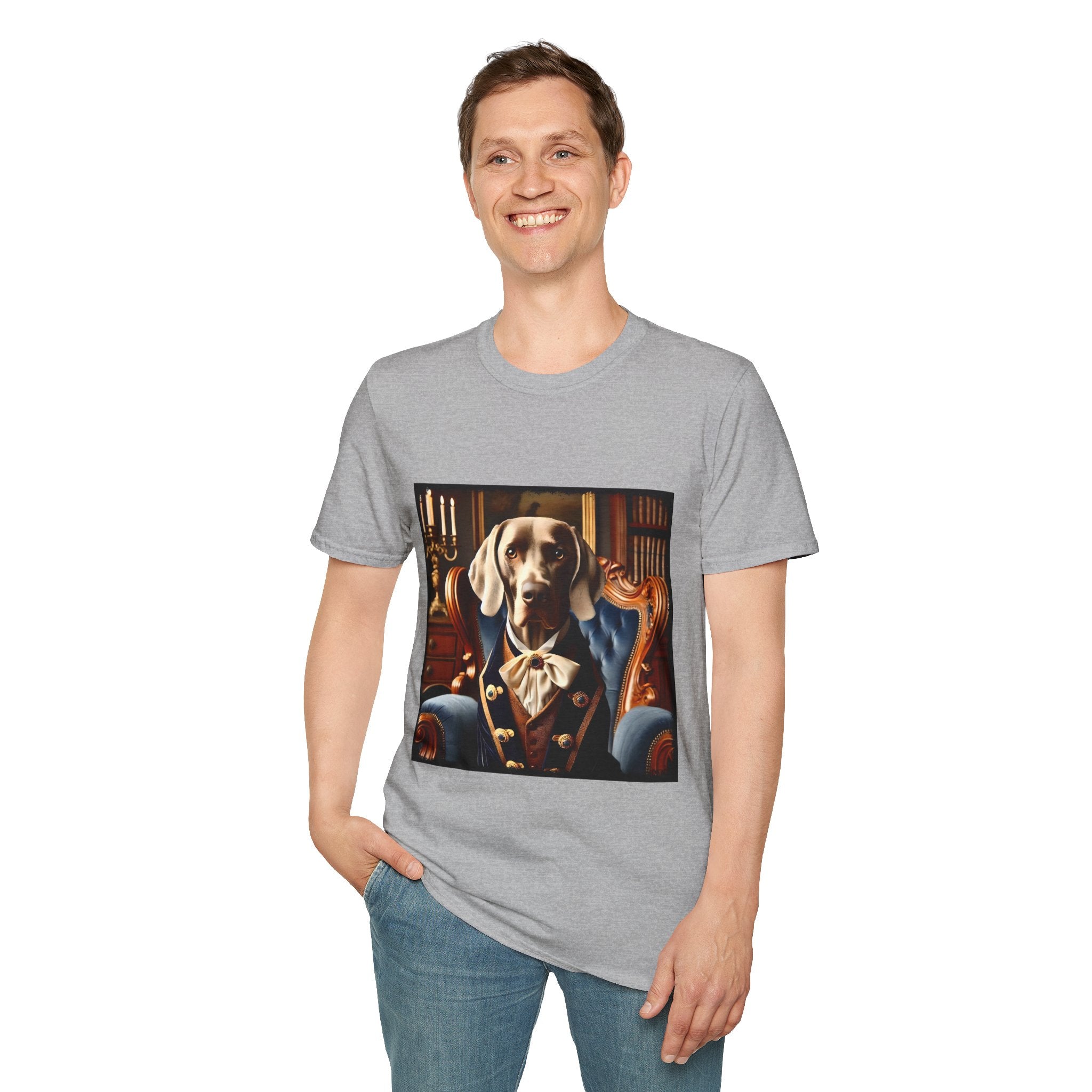 Weimaraner Dashing Duke | Unisex Dog T-Shirt